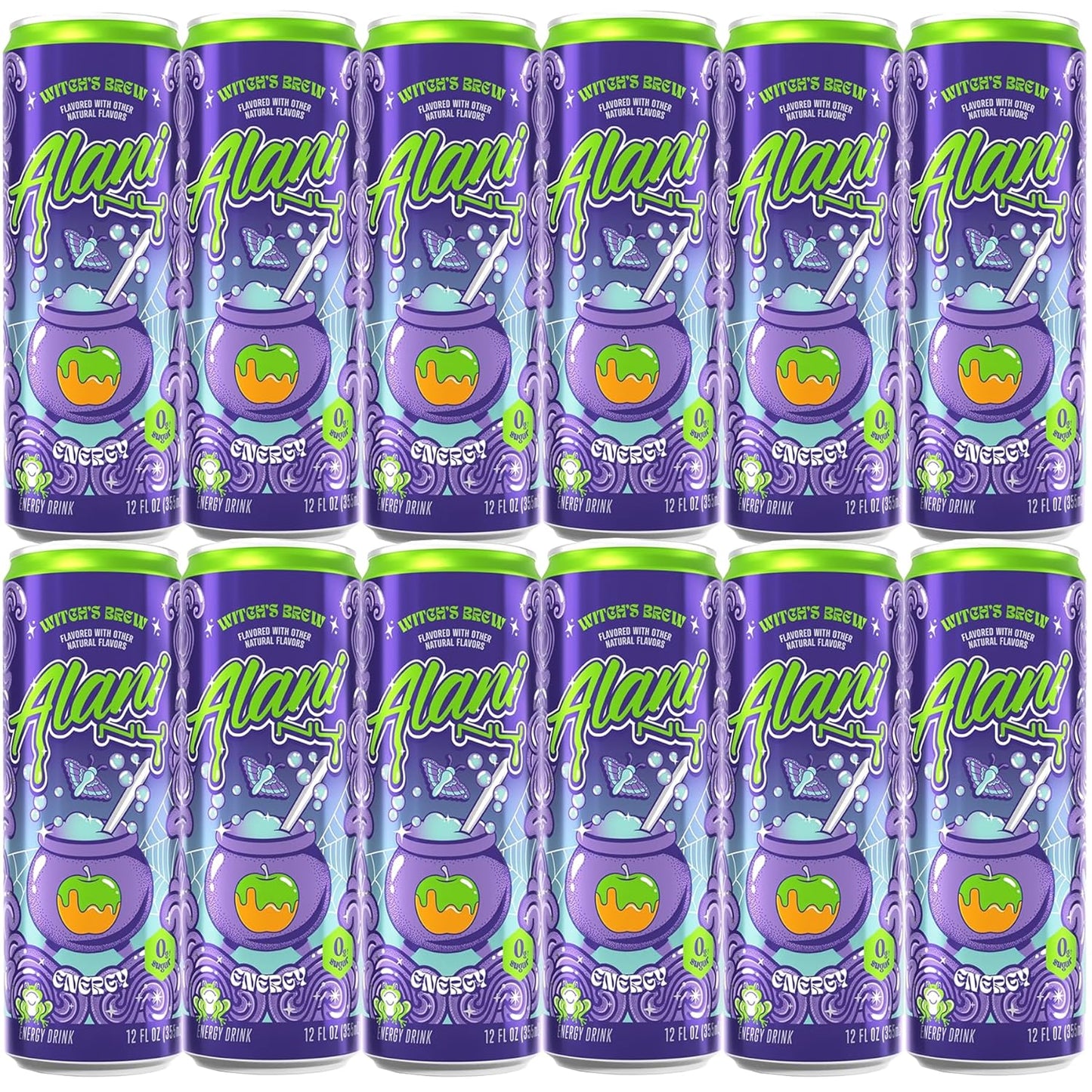 Alani Witch's Brew Sugar Free Energy Drinks - 12 Pack