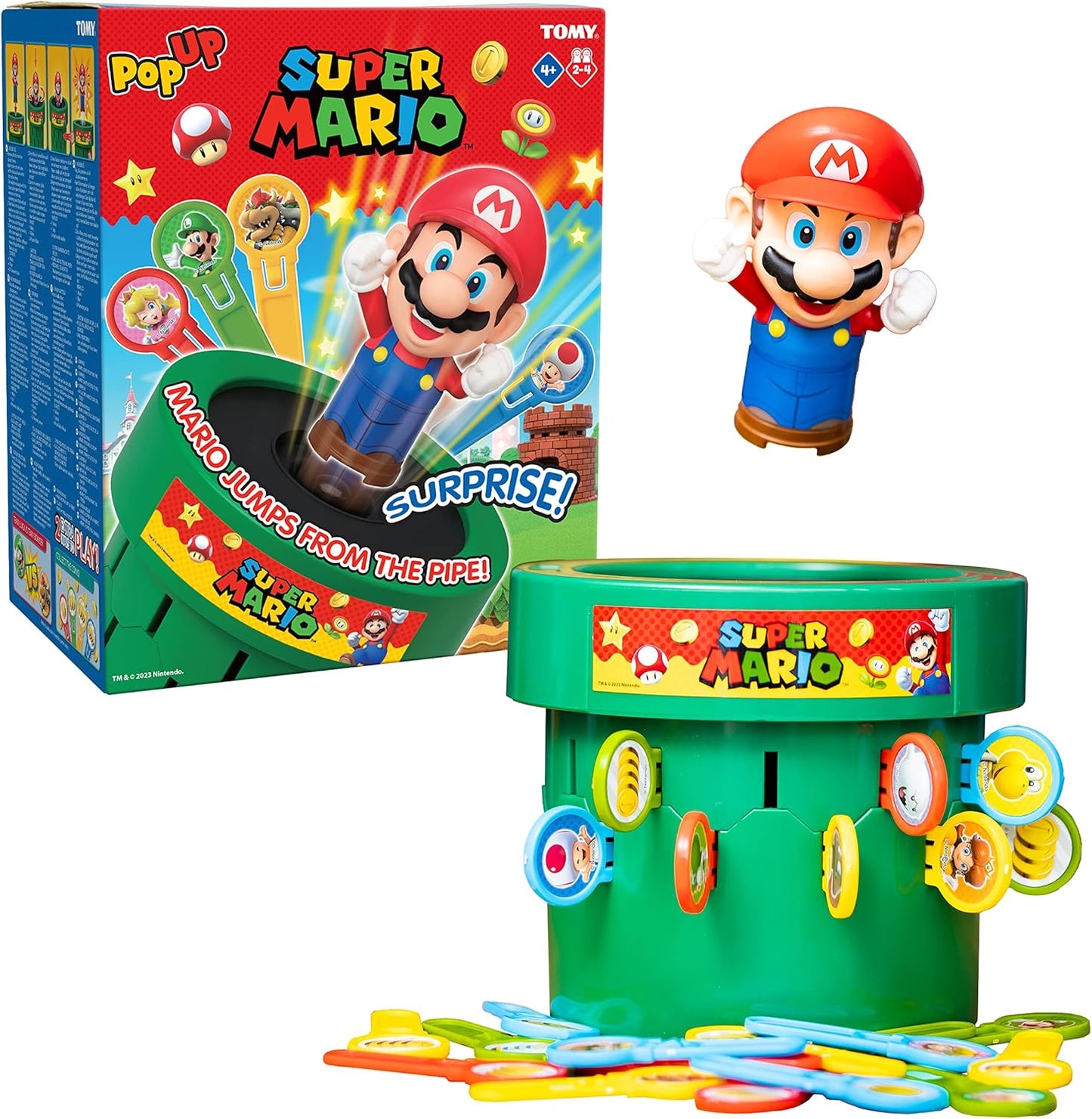 Super Mario Pop Up Game for Family Fun!