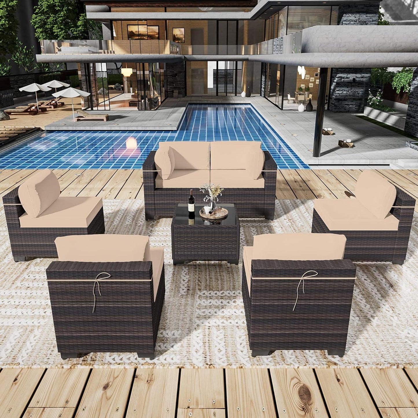Outdoor Patio Furniture Set for Ultimate Comfort and Style