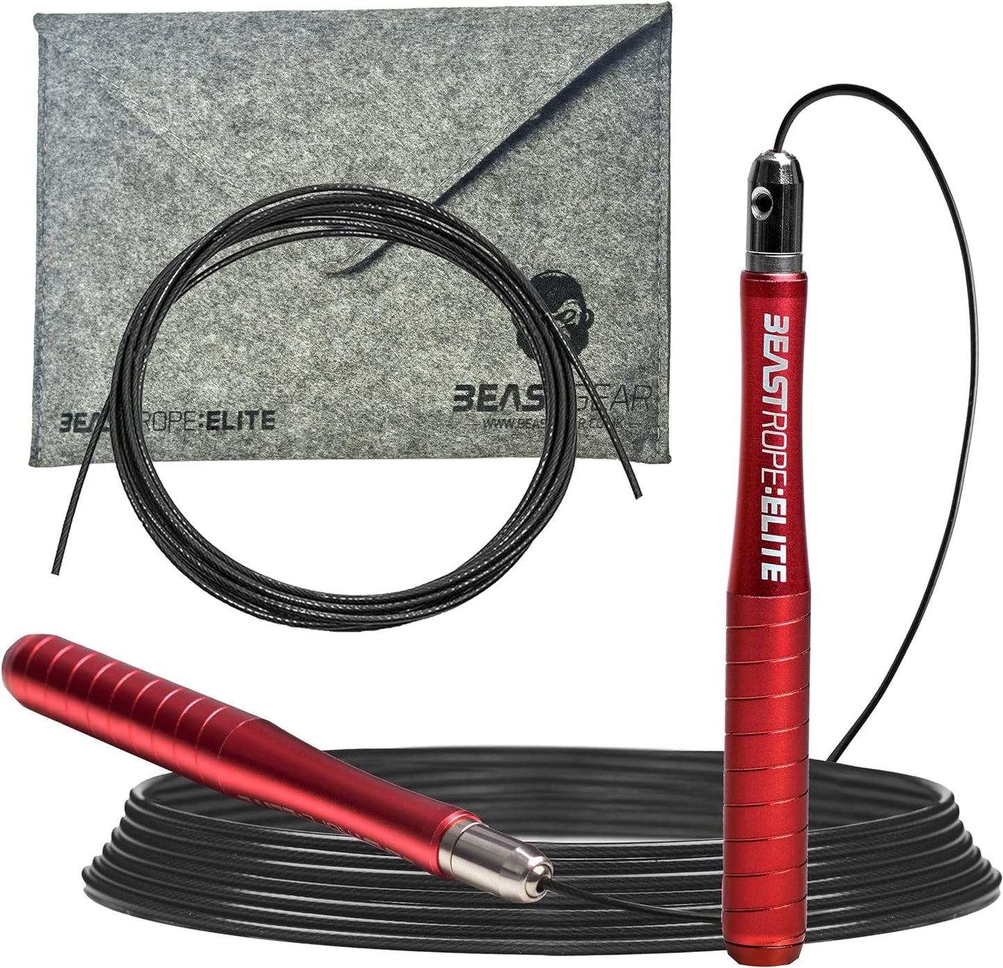 Beast Gear Steel Speed Jump Rope - Lightweight Fitness Essential