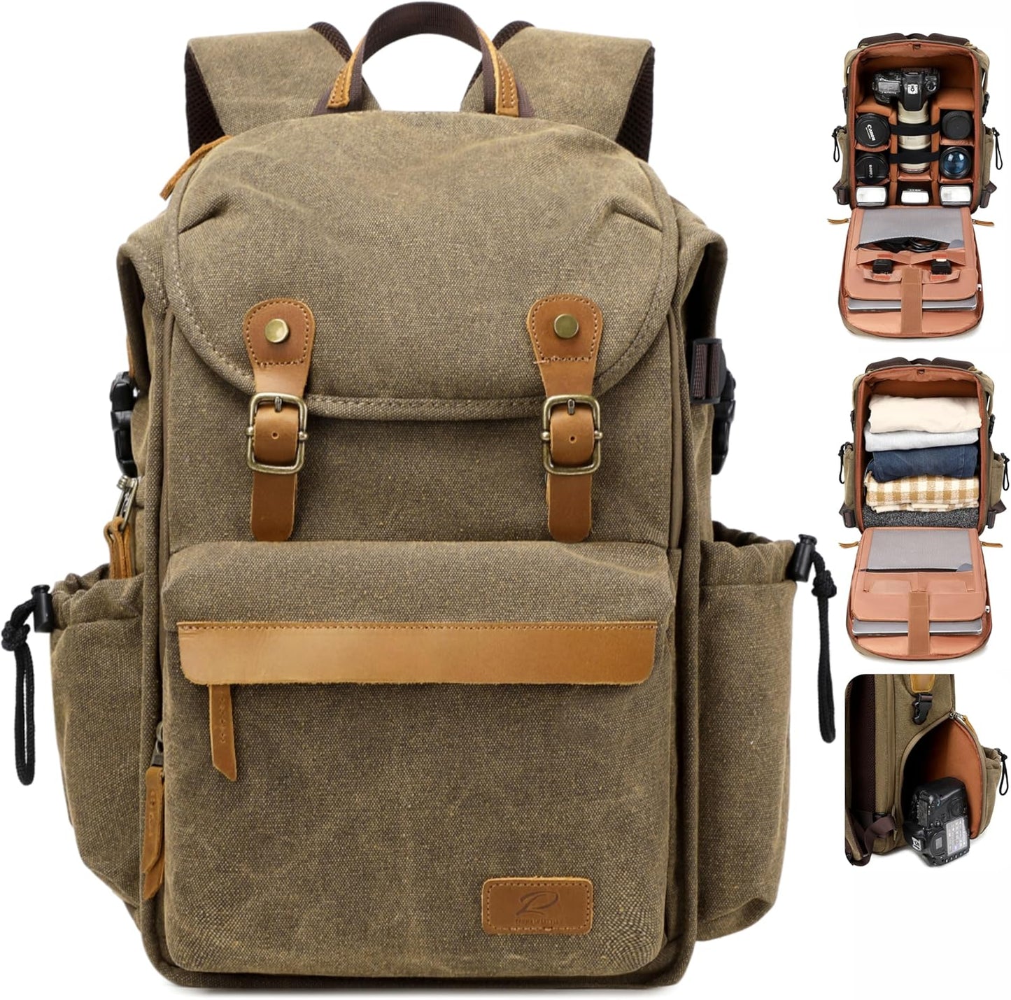 Professional DSLR Camera Backpack with Large Capacity Design