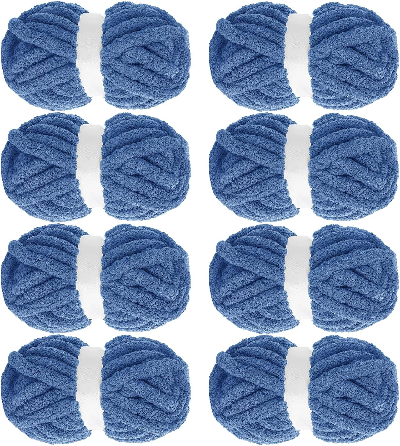 MABOZOO Chunky Yarn for Crocheting - Soft Plush Jumbo Yarn