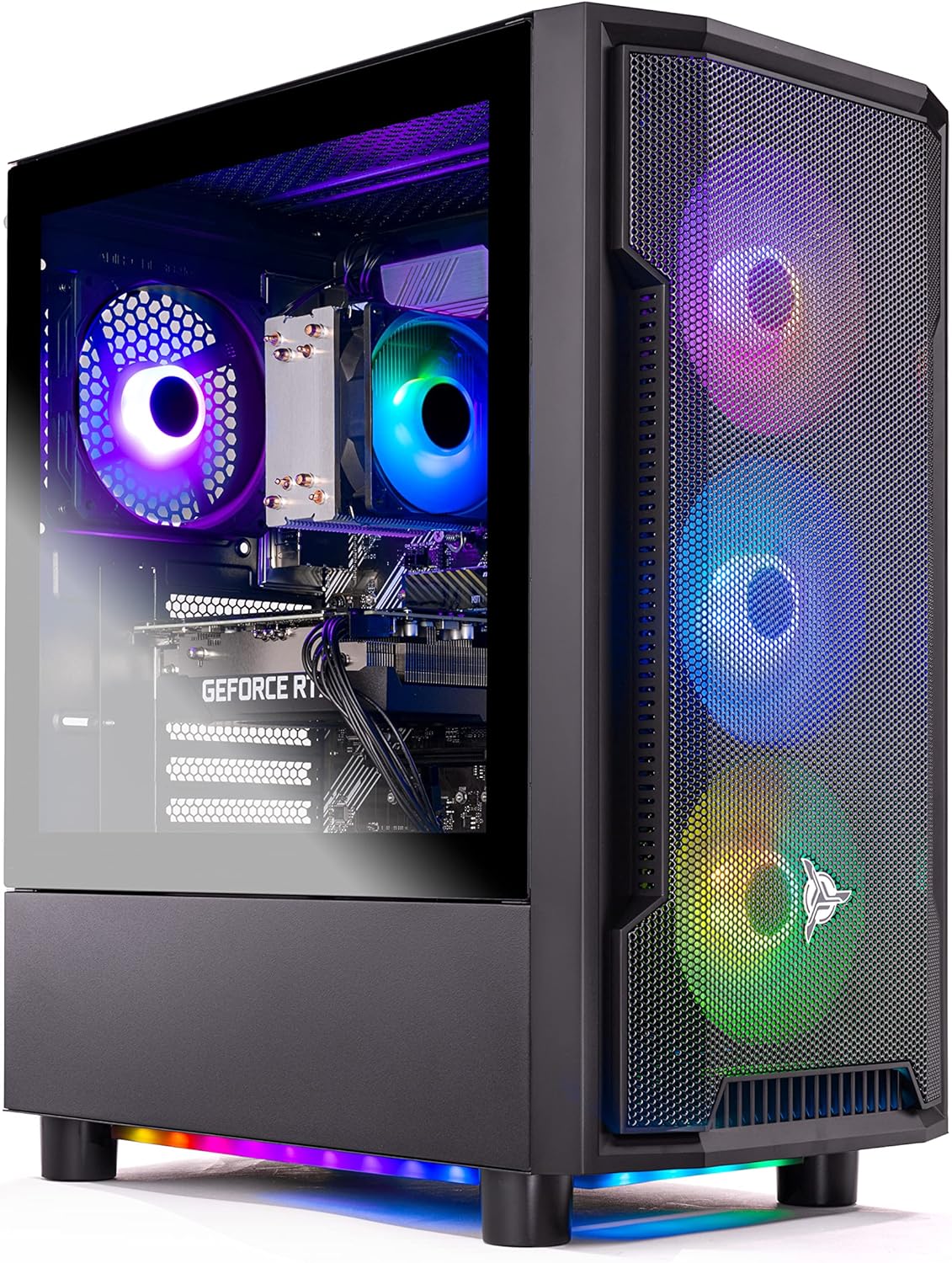 Skytech Shadow Gaming PC: High Performance Ryzen 5, NVIDIA RTX 4060, 1TB SSD