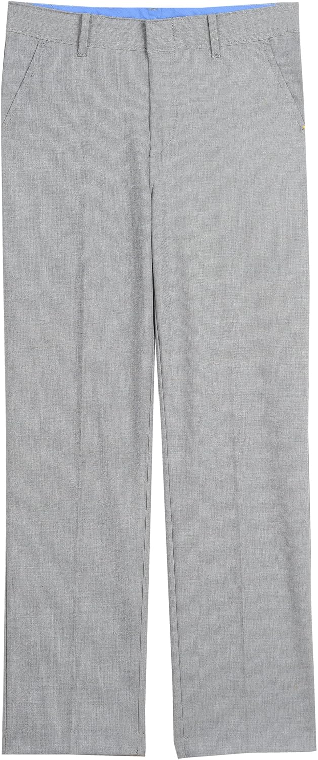 IZOD Boys' Bi-Stretch Flat Front Dress Pant for Every Occasion