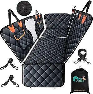 PETZENZONE 6-in-1 Dog Seat Cover for Cars, Trucks, SUVs