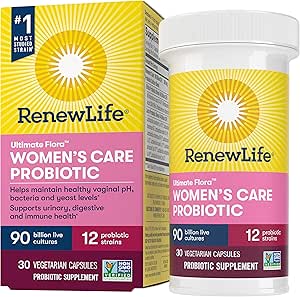 Renew Life Probiotics for Women - 90 Billion CFU for Health