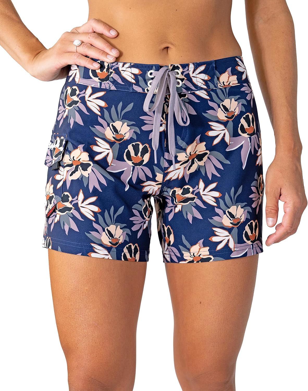 Maui Rippers Womens 5in 4-Way Stretch Swim Shorts for Fun