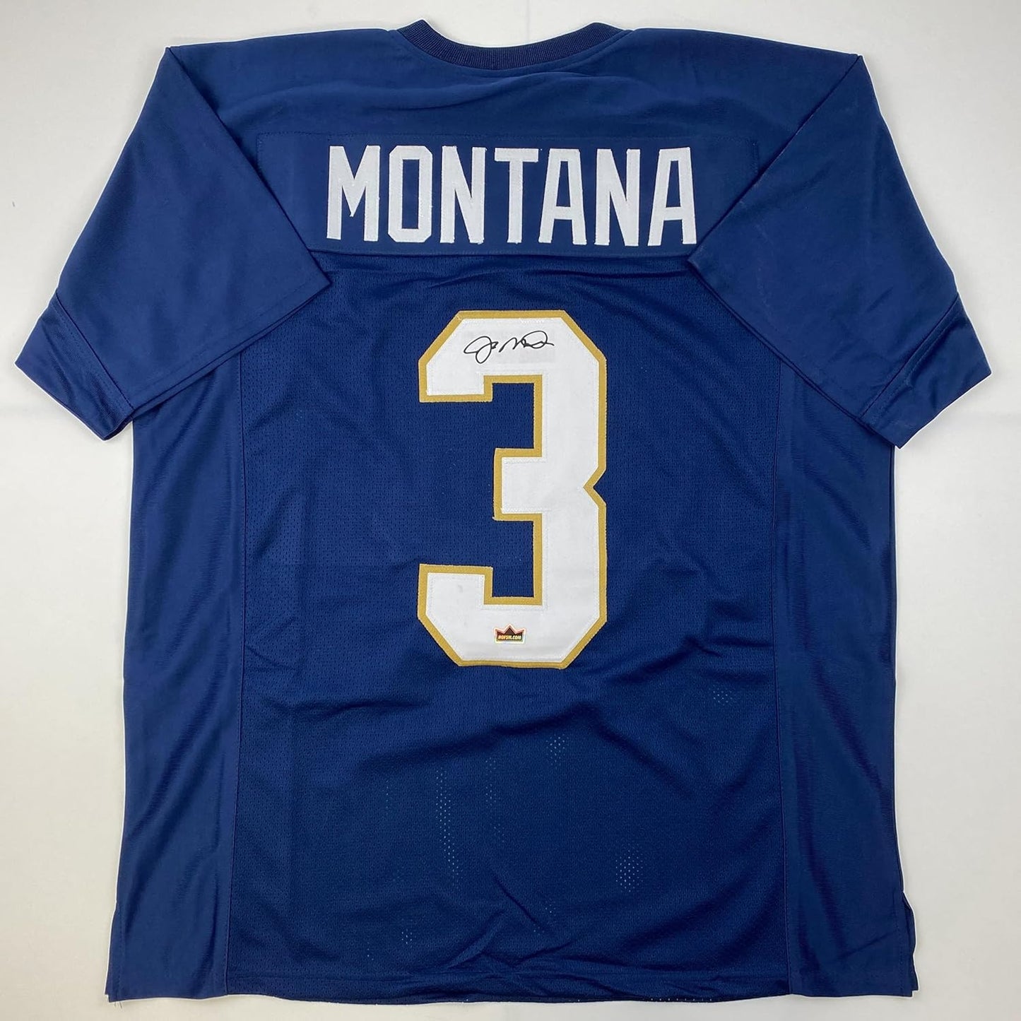 Facsimile Autographed Joe Montana Notre Dame Jersey for Fans