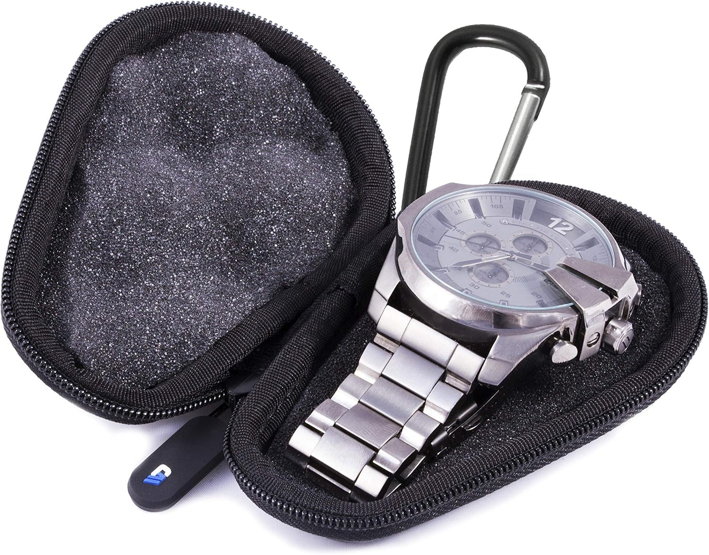 Protective Travel Case for Watches up to 56mm by CASEMATIX