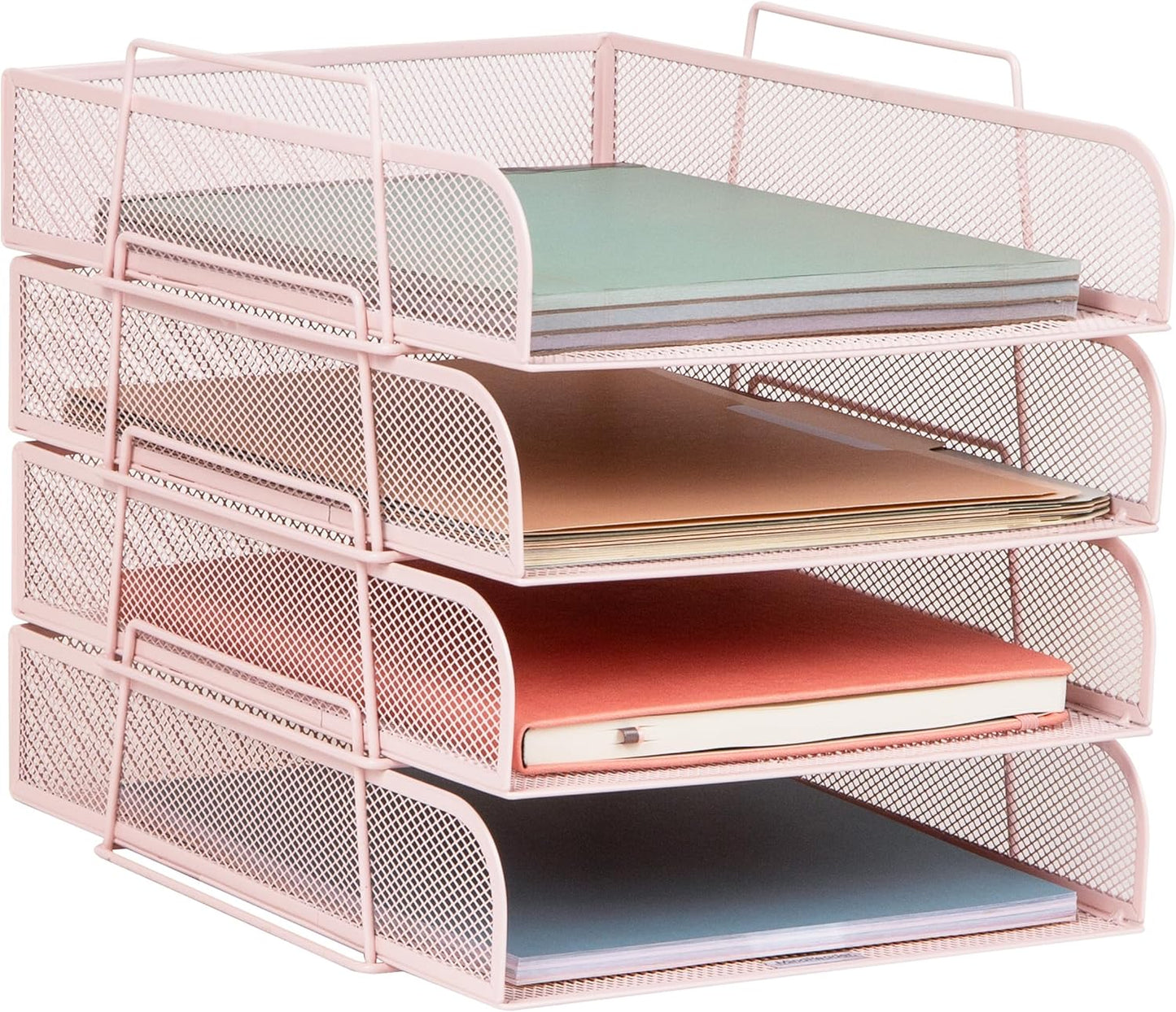 Mind Reader Stackable Paper Tray for Stylish Office Organization