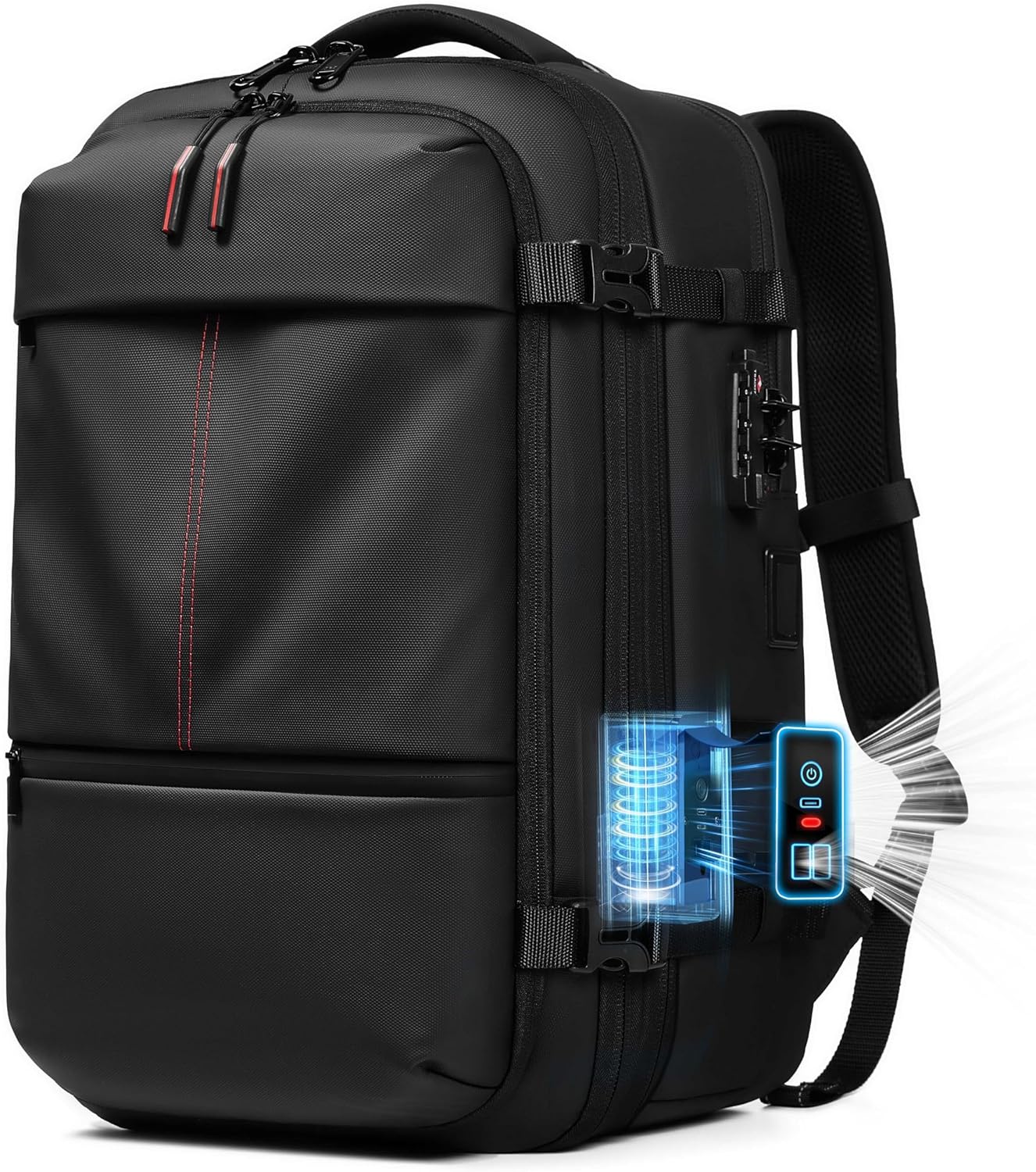 Vacuum Seal Backpack Travel with Built-in Pump for Easy Packing