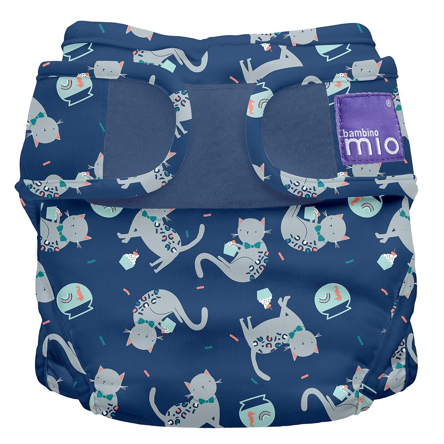 Bambino Mio Feline Fiesta Cloth Diaper Cover - Size 2