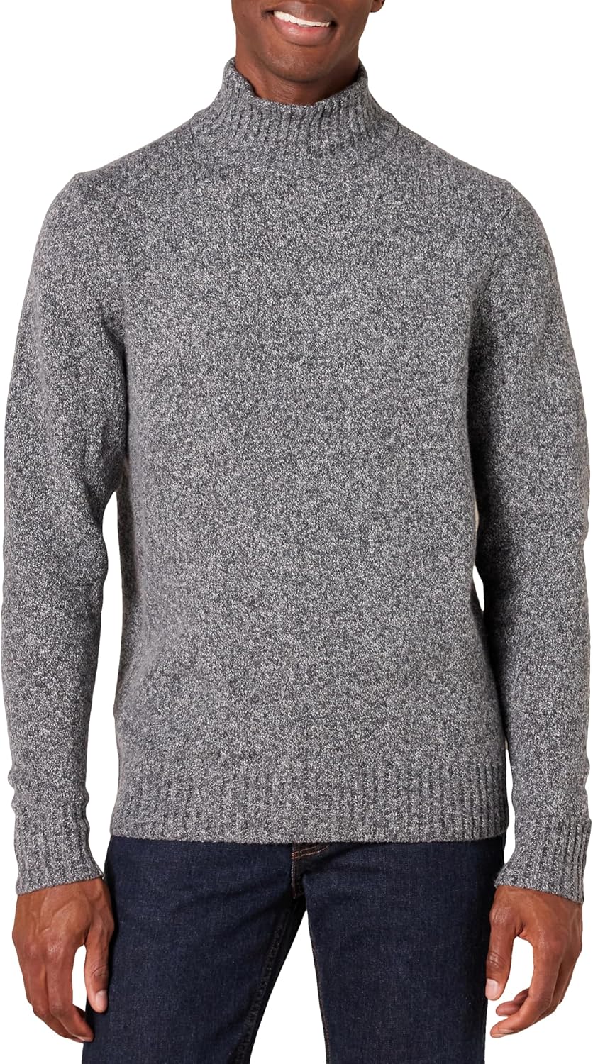 Cozy Classic: Men's Soft Turtleneck Sweater