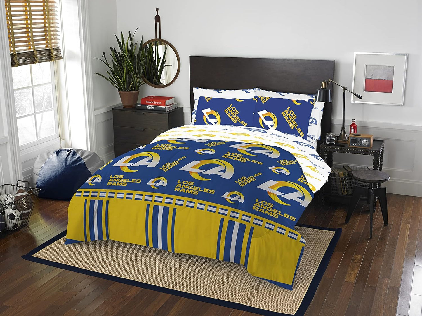 NFL Unisex-Adult Bed in a Bag Set for True Fans Comfort