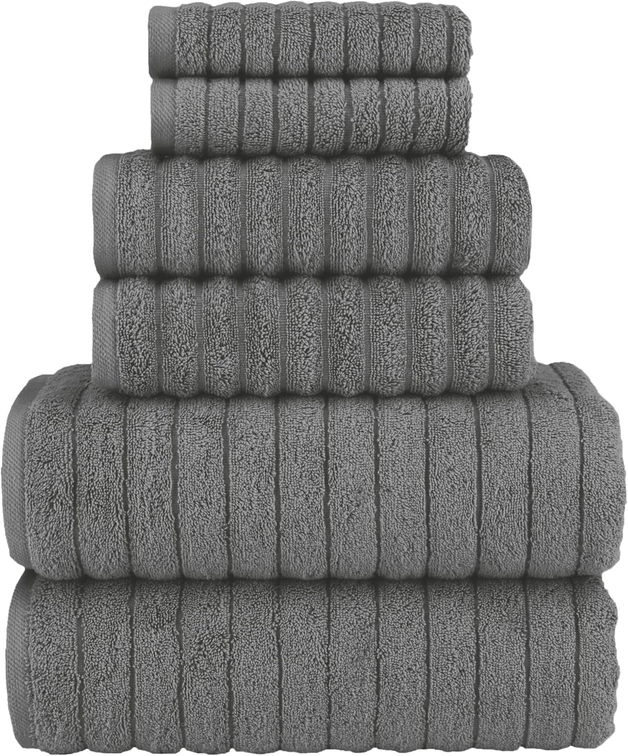 Elegant Comfort 100% Turkish Cotton Luxury Bath Towels Set