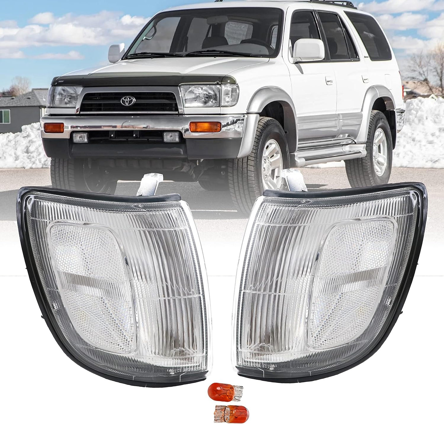 Upgrade Your 1996-1998 Toyota 4Runner with Clear Corner Lights