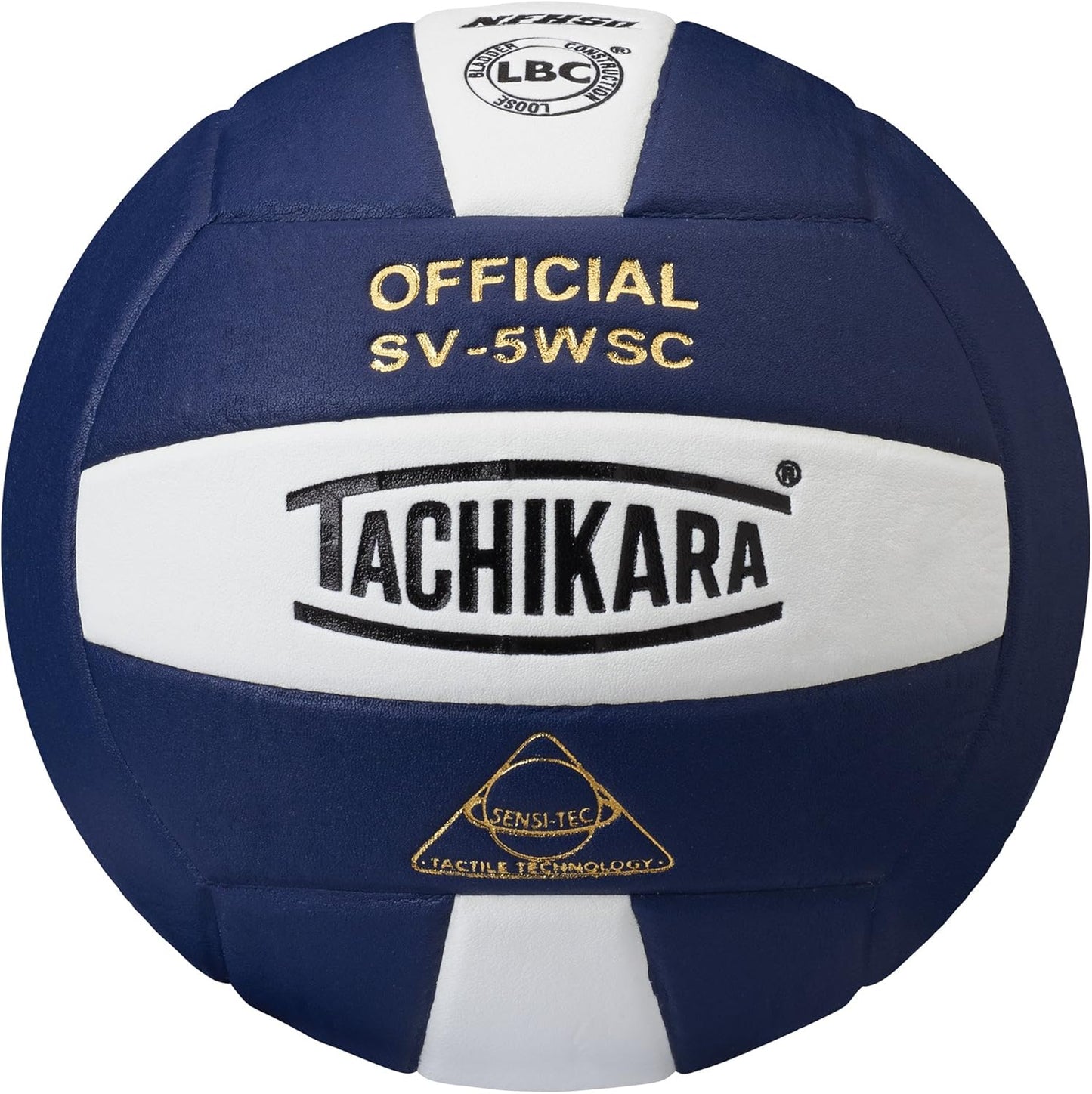 Tachikara SV-5WSC Volleyball with Royal Shine Finish for Performance