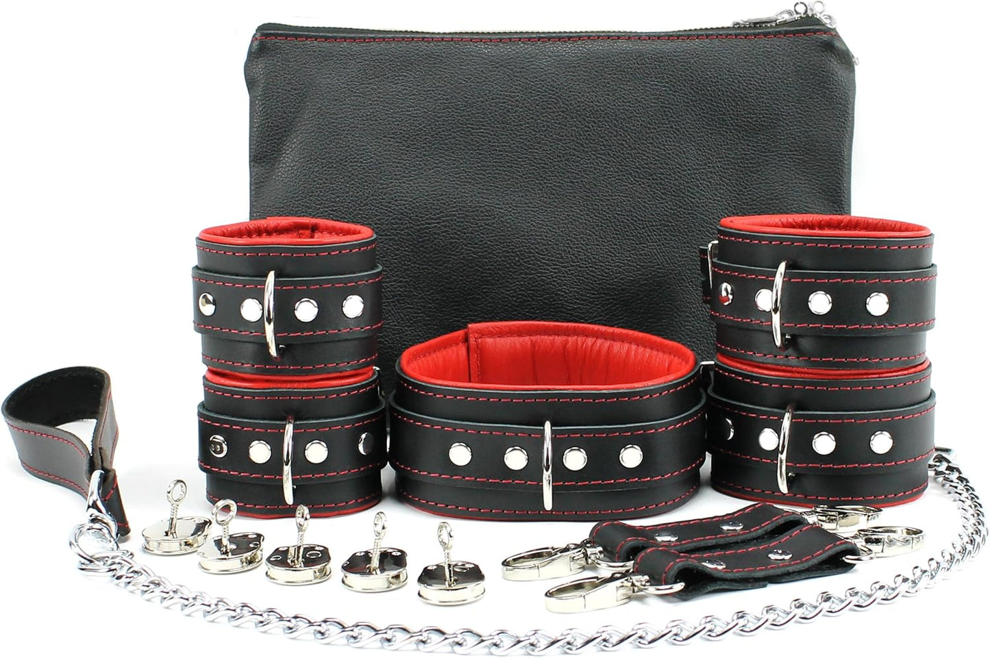 Madison Set Wrist and Ankle Cuffs - Premium BDSM Gear for Couples