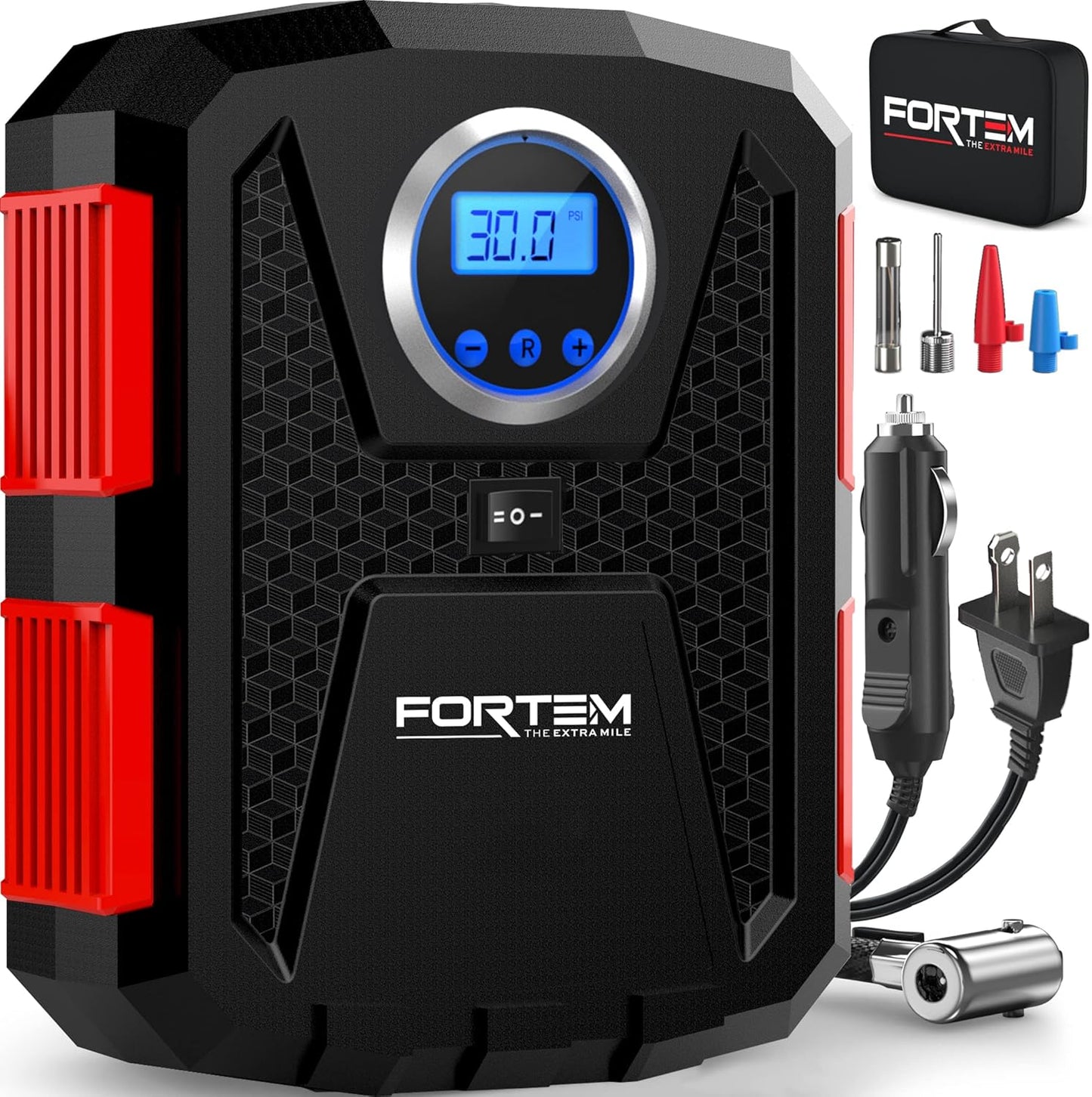 FORTEM 150 PSI Tire Inflator - Fast Inflation