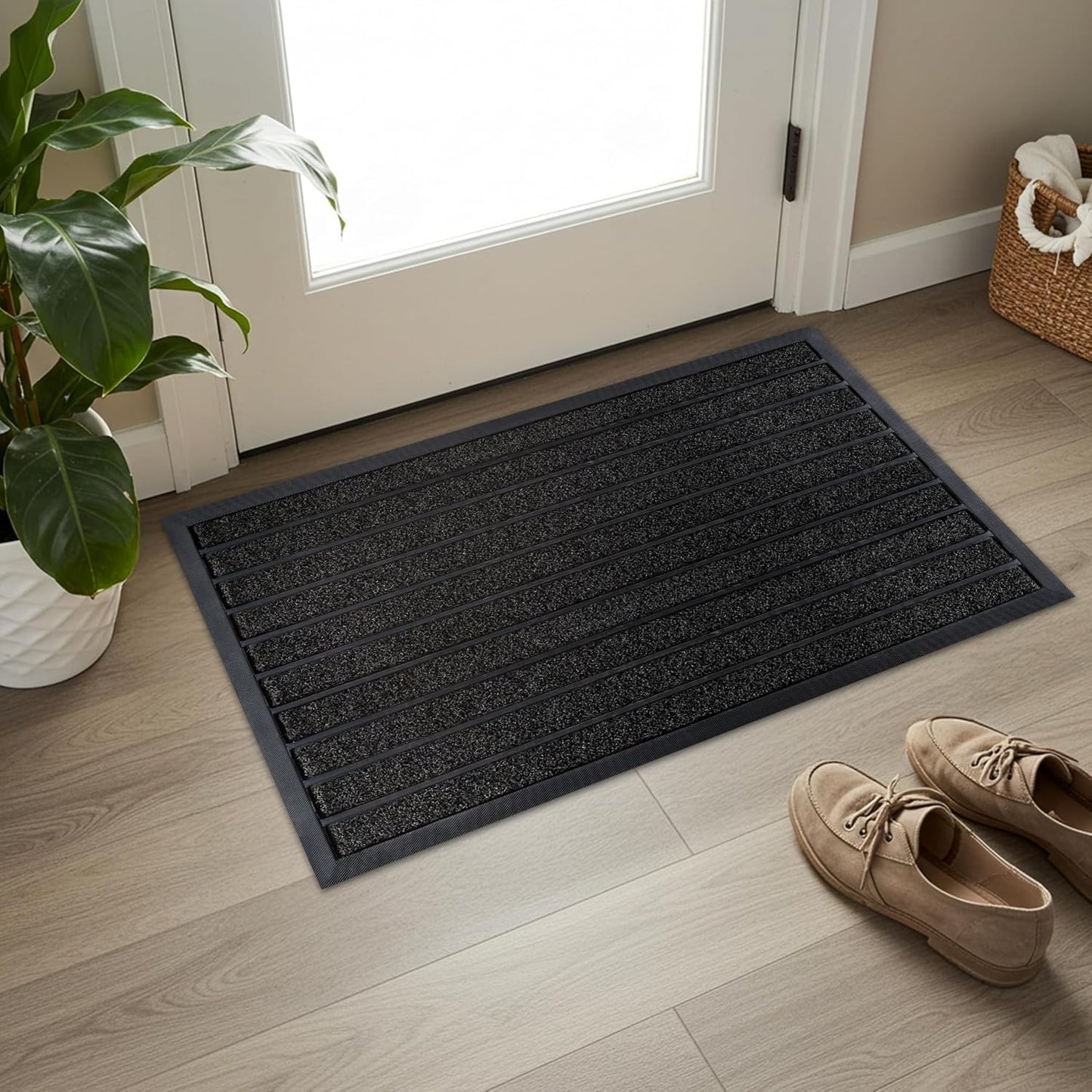 ubdyo Extra Durable Door Mat for Outdoor and Indoor Use