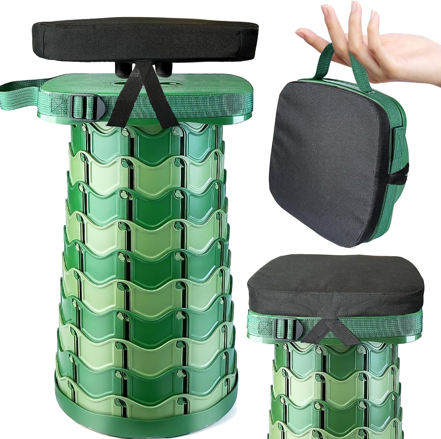 Portable Foldable Stool Set for Camping Travel and Gardening