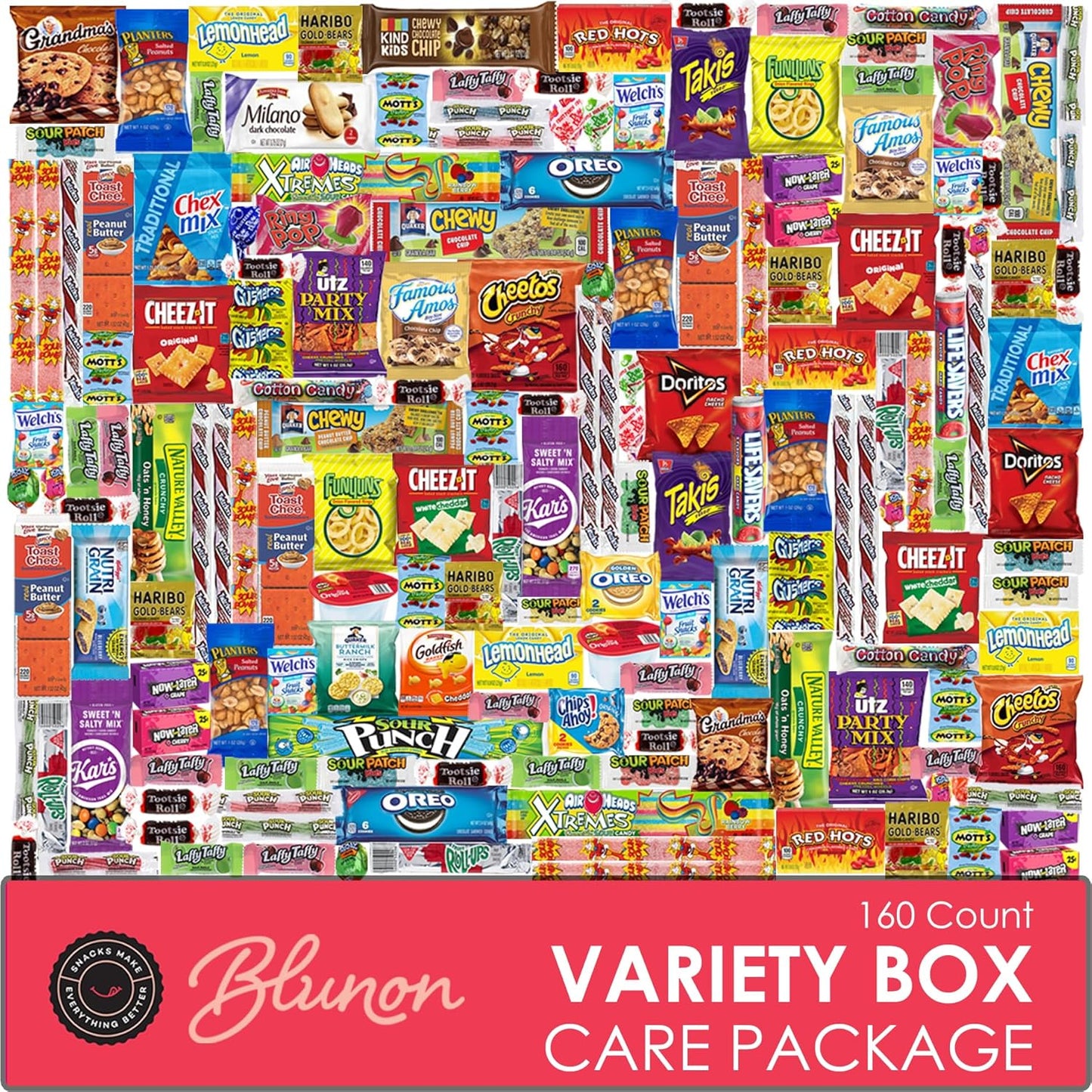 Snack Box Care Package - Perfect Variety Pack for Any Occasion