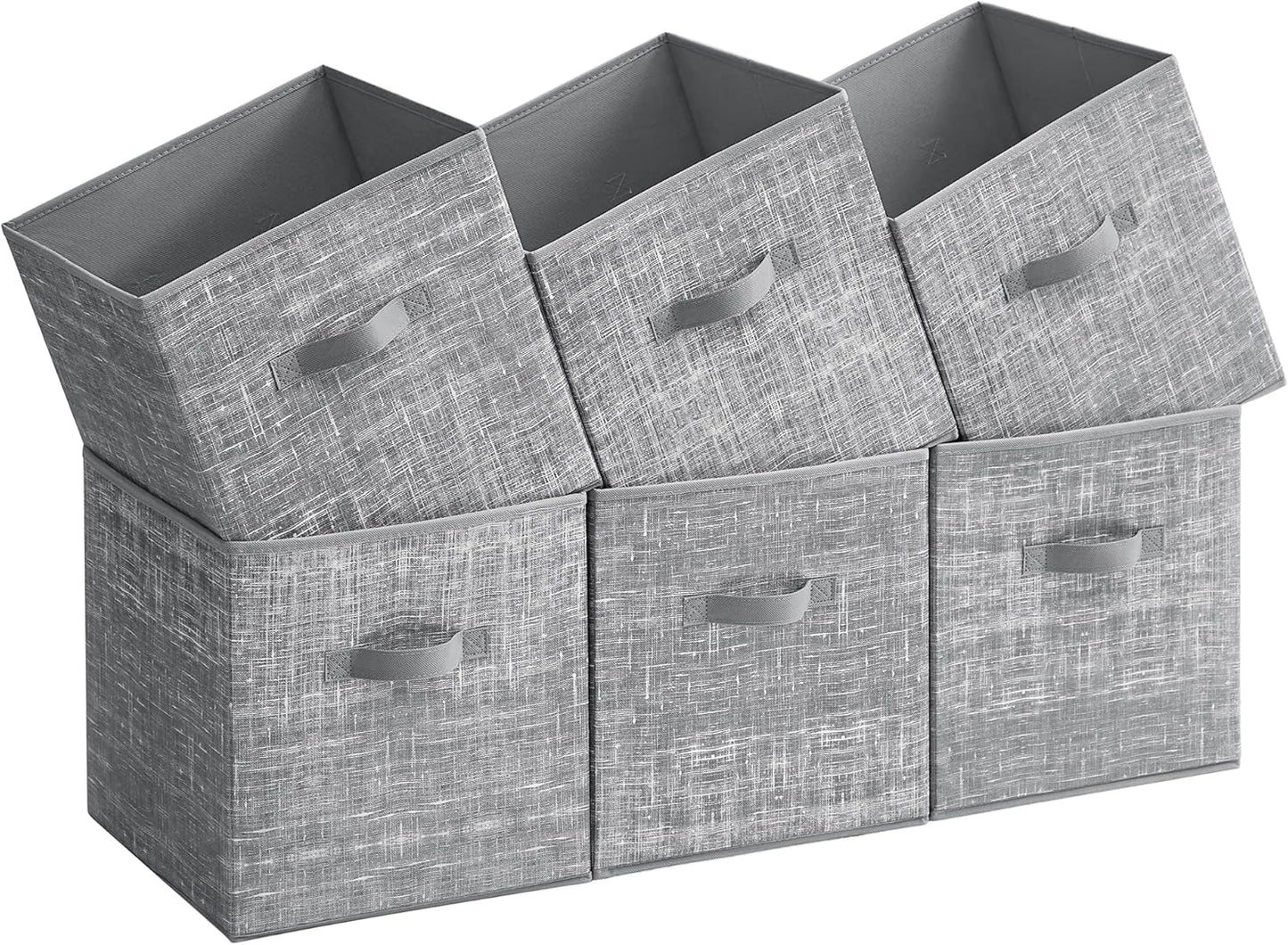 SONGMICS Storage Cubes Set of 6 for Organizing Clothes and More