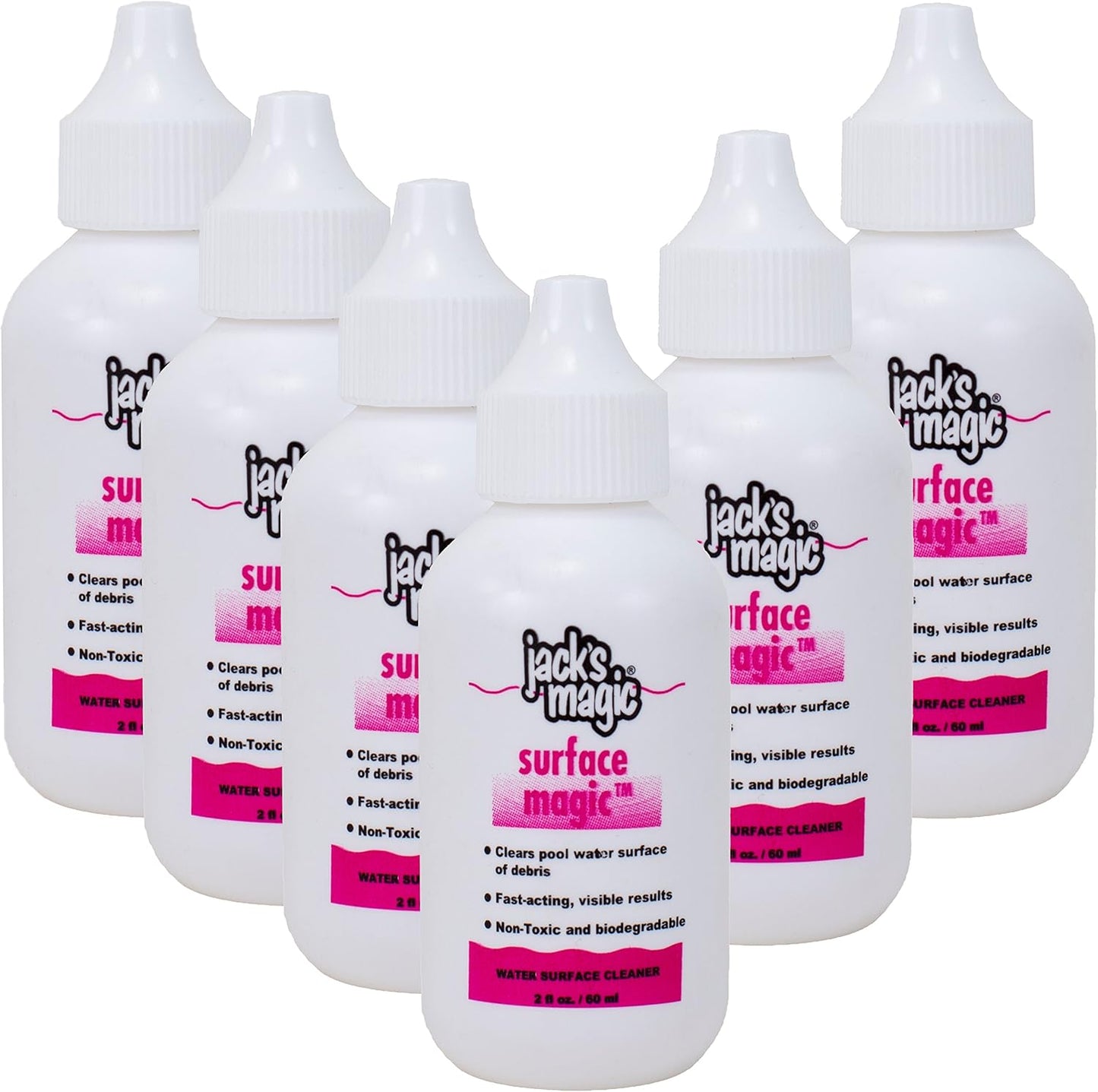 Jack's Magic Surface Magic 6 Pack for Clean Pool Water