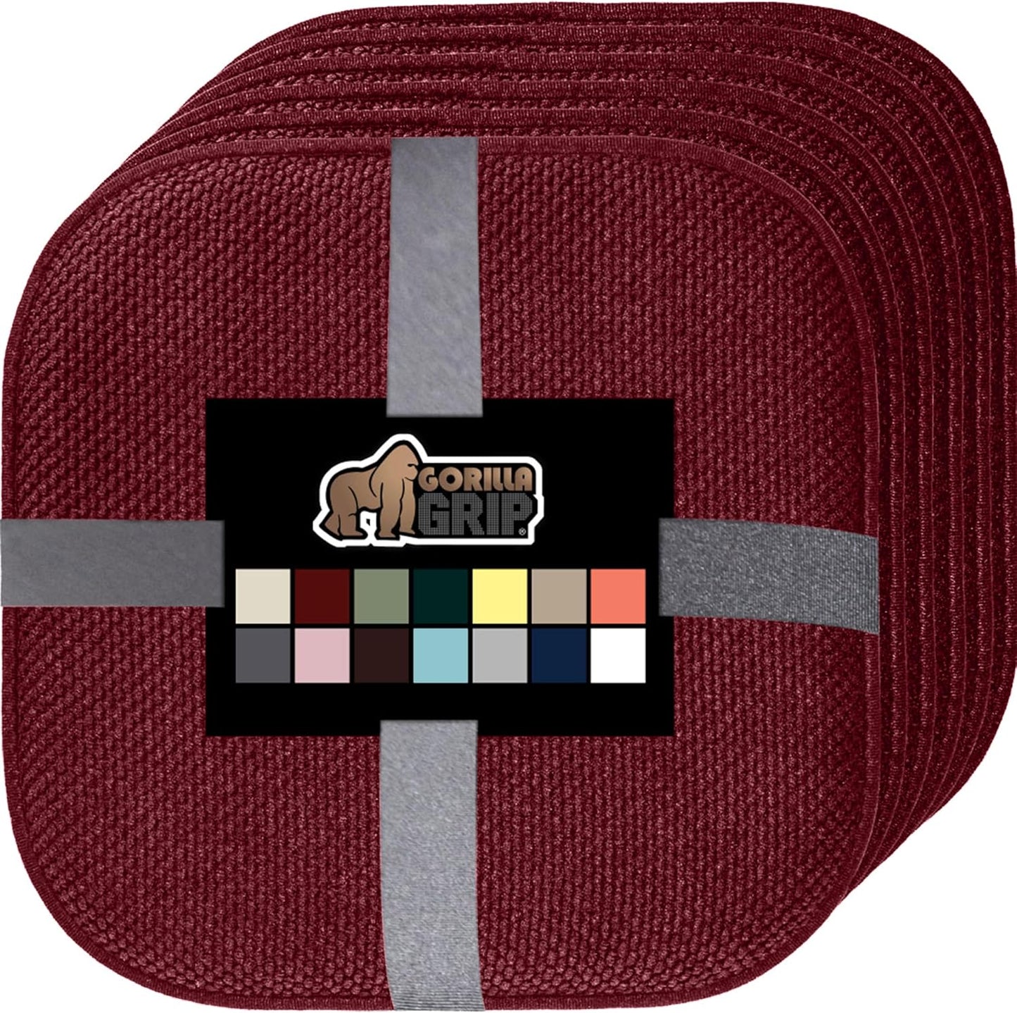 GORILLA GRIP Slip Resistant Chair Cushions for Ultimate Comfort