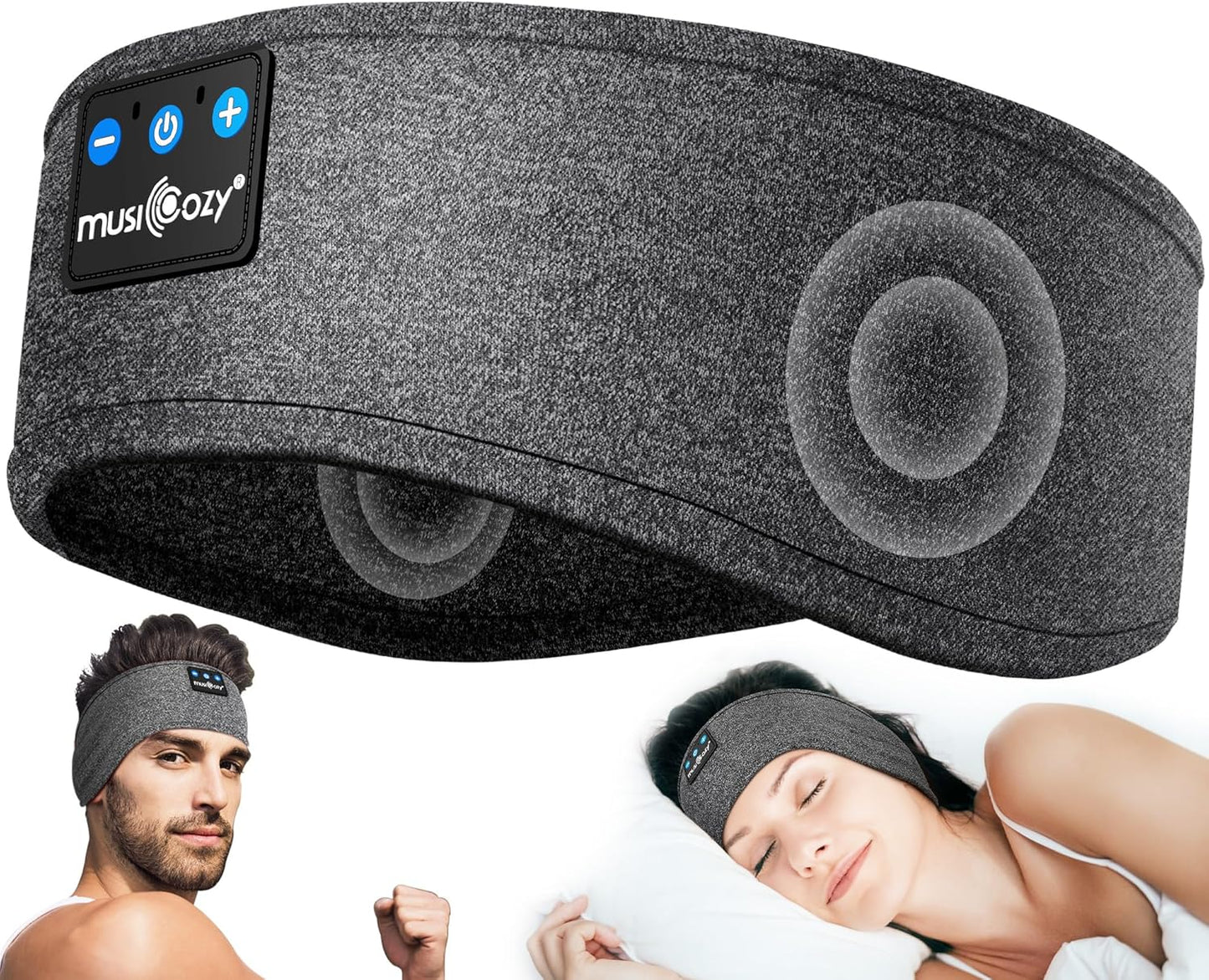 Sleep Soundly with MUSICOZY Bluetooth Headband