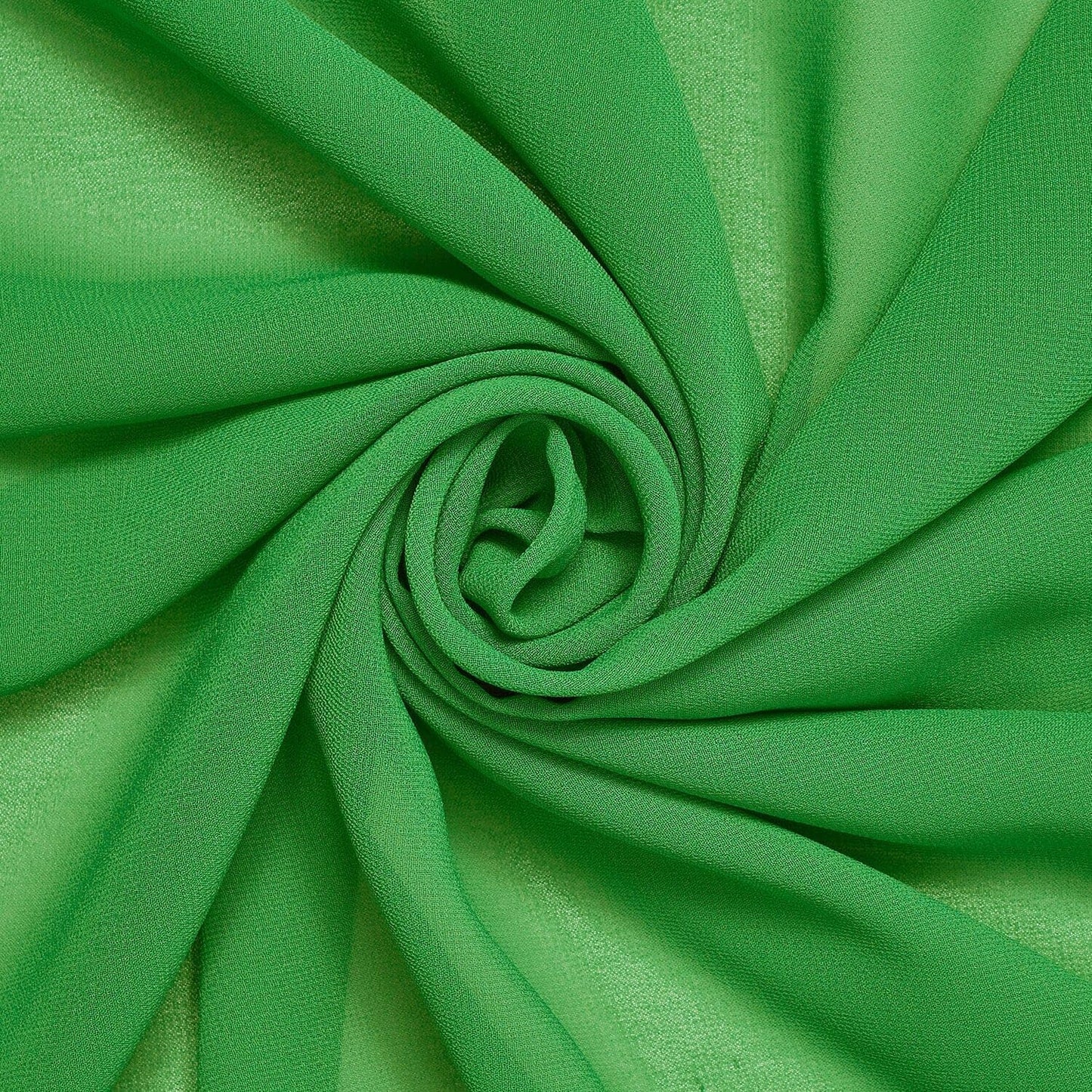 Polyester Chiffon Sheer Lightweight Breathable Fabric by FWD