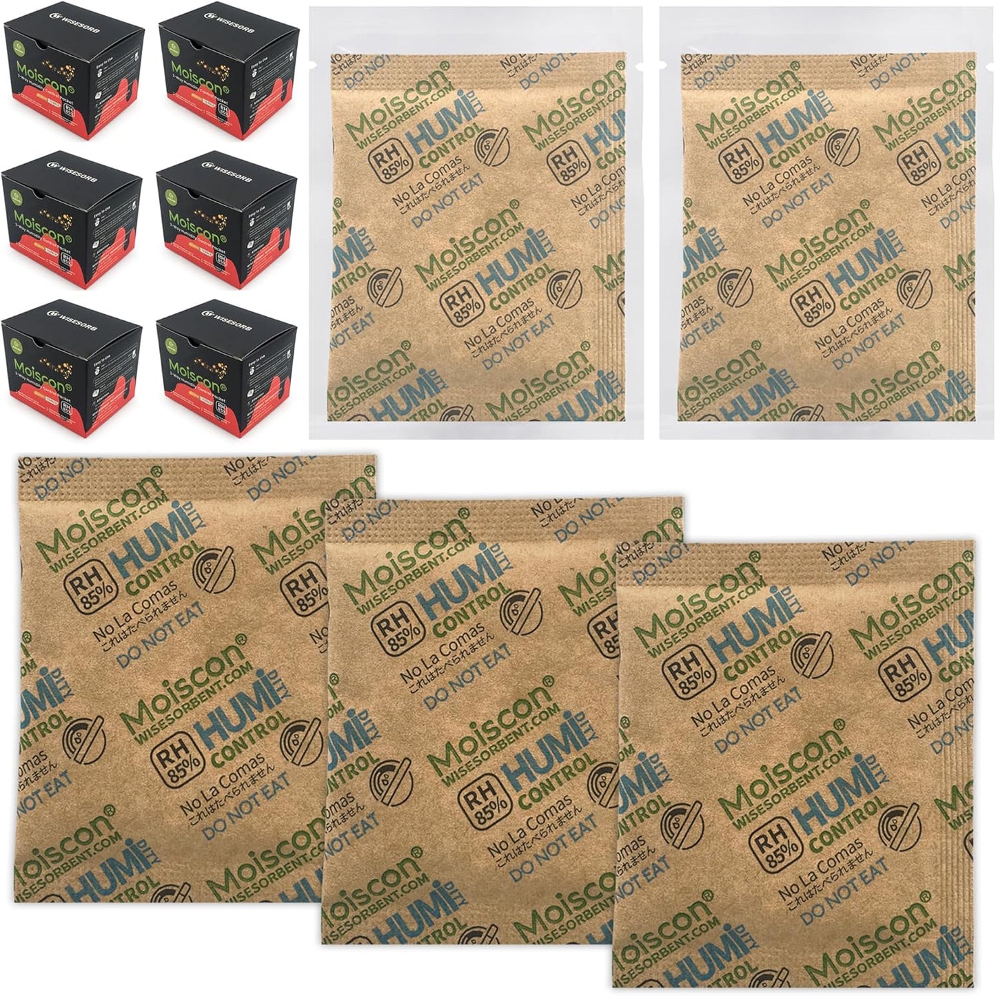 Two-Way Humidity Control Packs for Musical Instruments and More