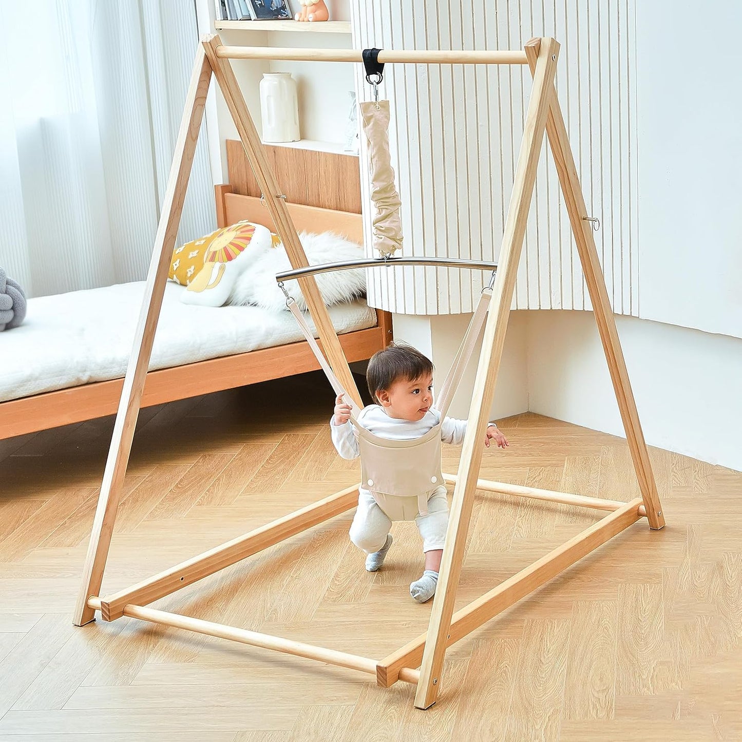 Foldable Self-Standing Baby Bouncer - Avenlur