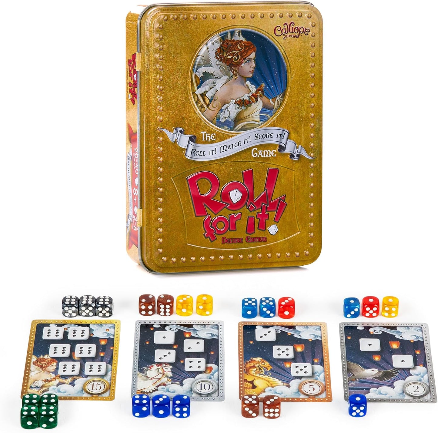 Roll for It! Deluxe Edition Board Game - Fun for All Ages