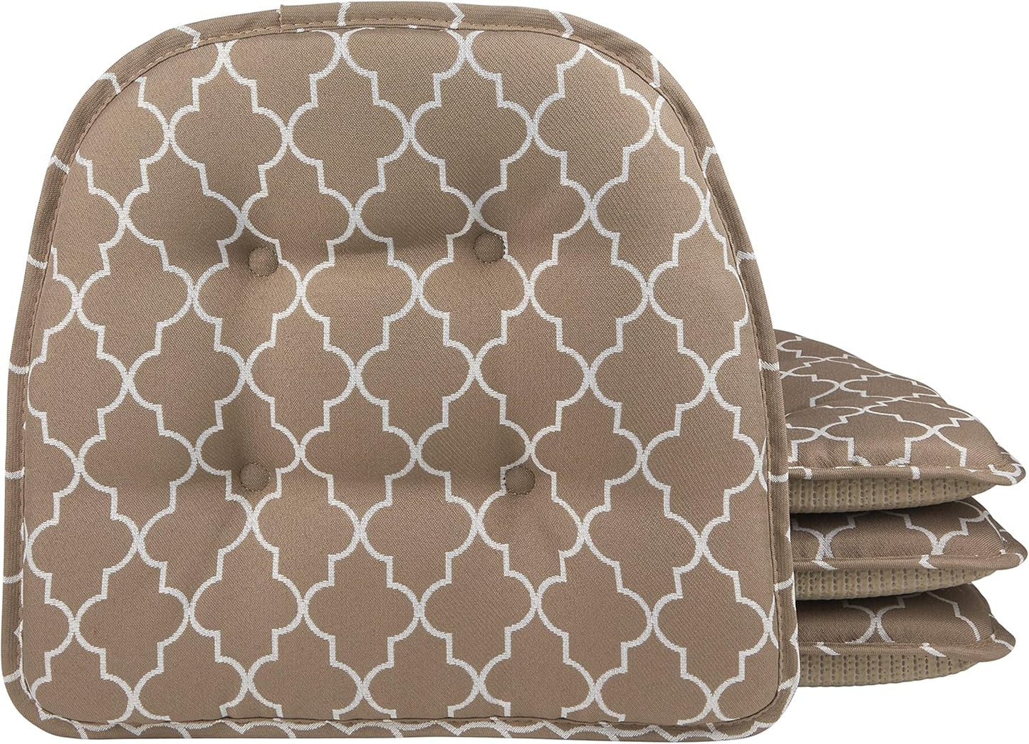 Klear Vu Omega Non-Slip Chair Cushions for Dining Room Comfort