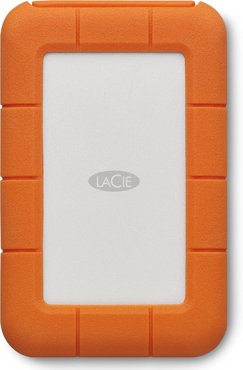 LaCie Rugged USB-C 4TB External HDD - Drop, Shock, Dust, & Rain Resistant