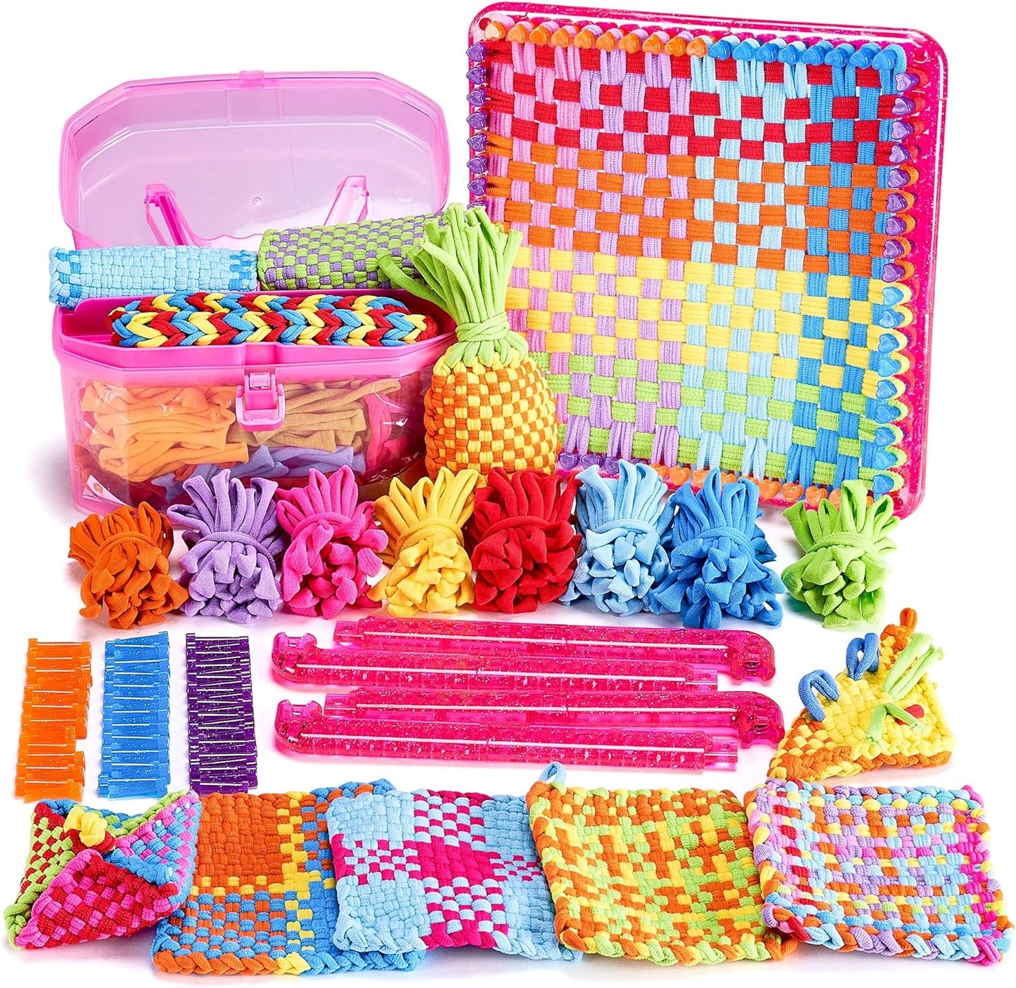 Weaving Loom Kit for Kids and Adults - Craft Potholders & More