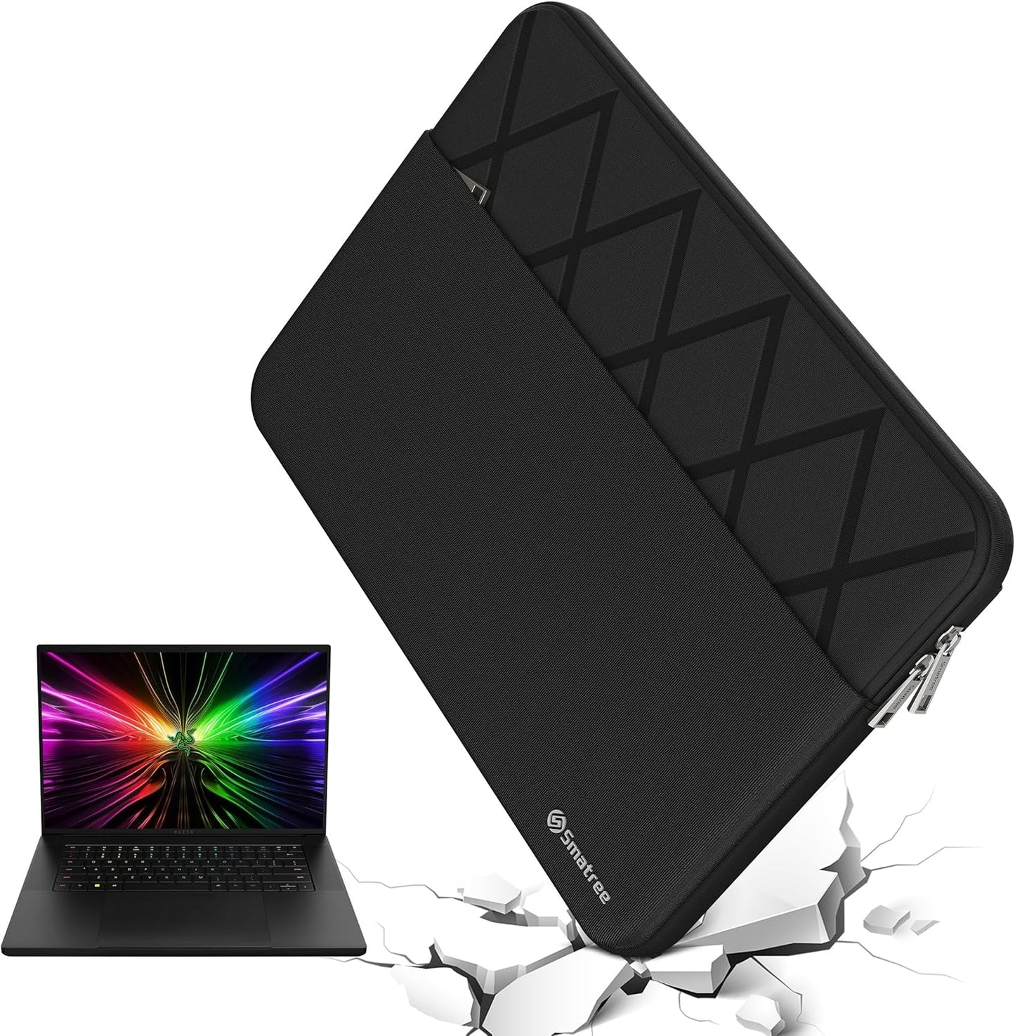 Smatree 16 inch Laptop Sleeve for Razer Blade 16 - Perfect Fit
