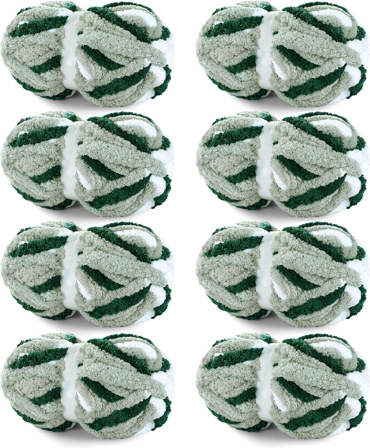HOMBYS 8 Pack Giant Chunky Yarn for Cozy Knitting Projects