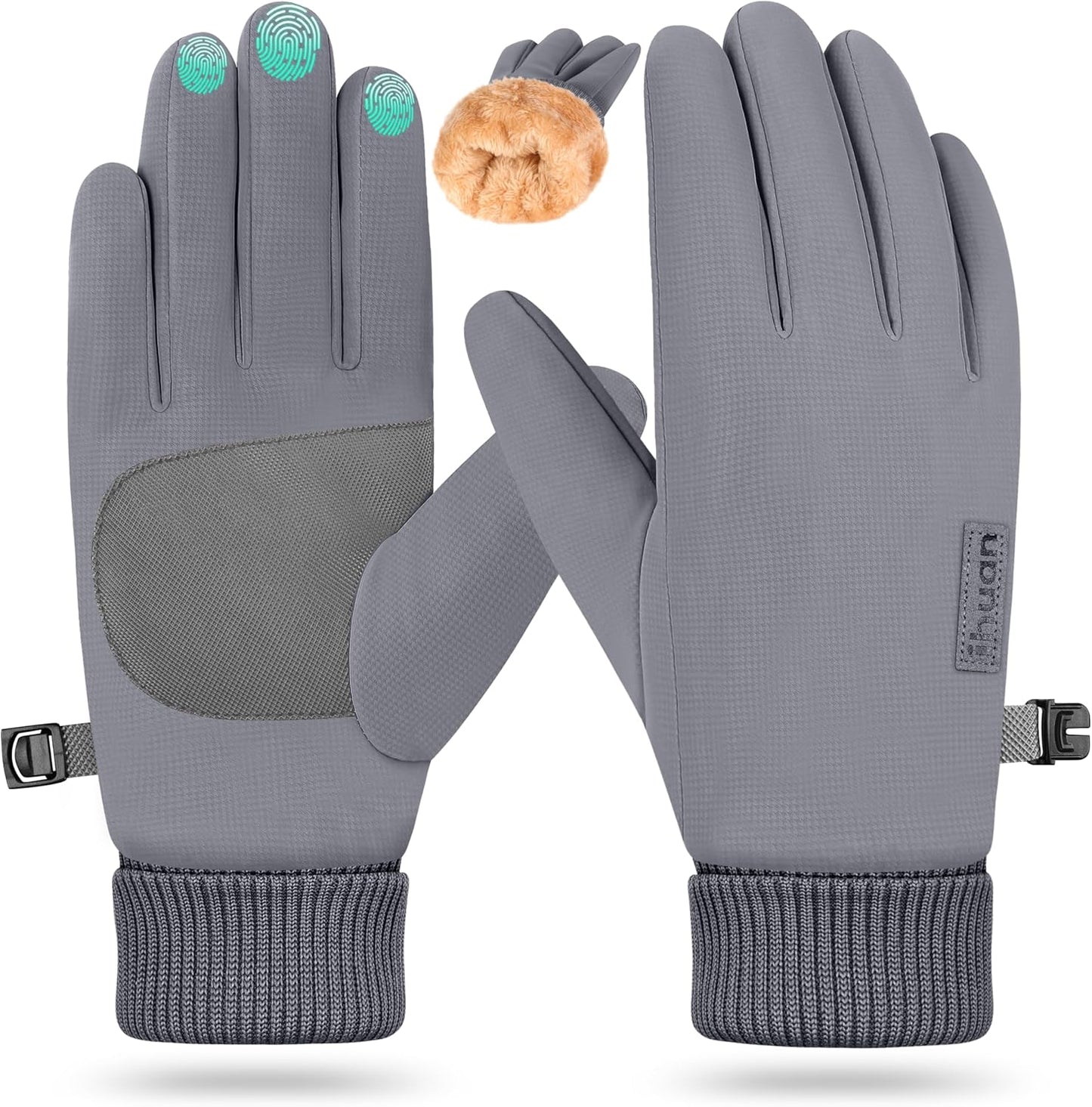 Unisex Waterproof Thermal Gloves - Stay Warm and Dry