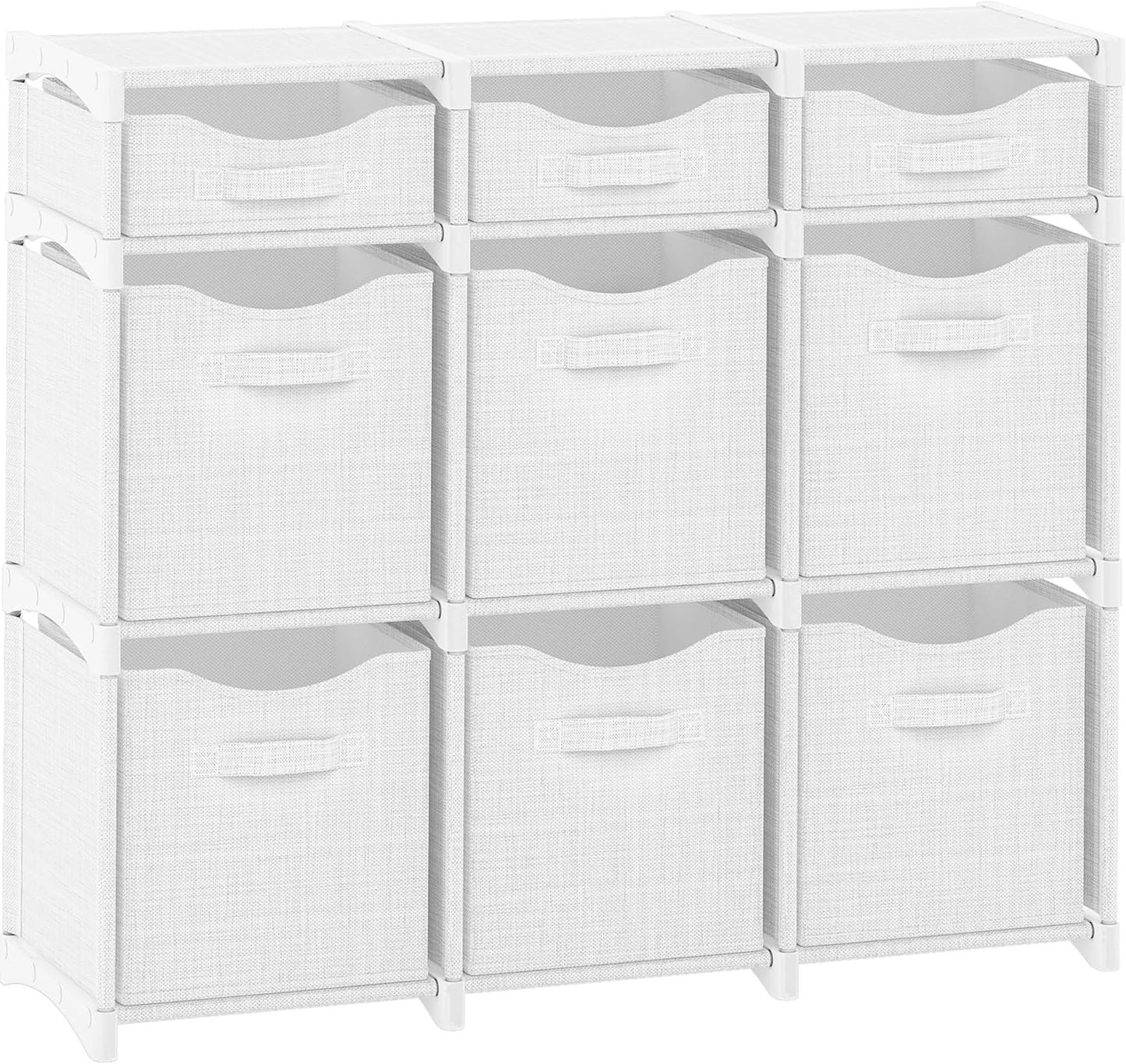 9 Cube Closet Organizers And Storage With Bins For Easy Use
