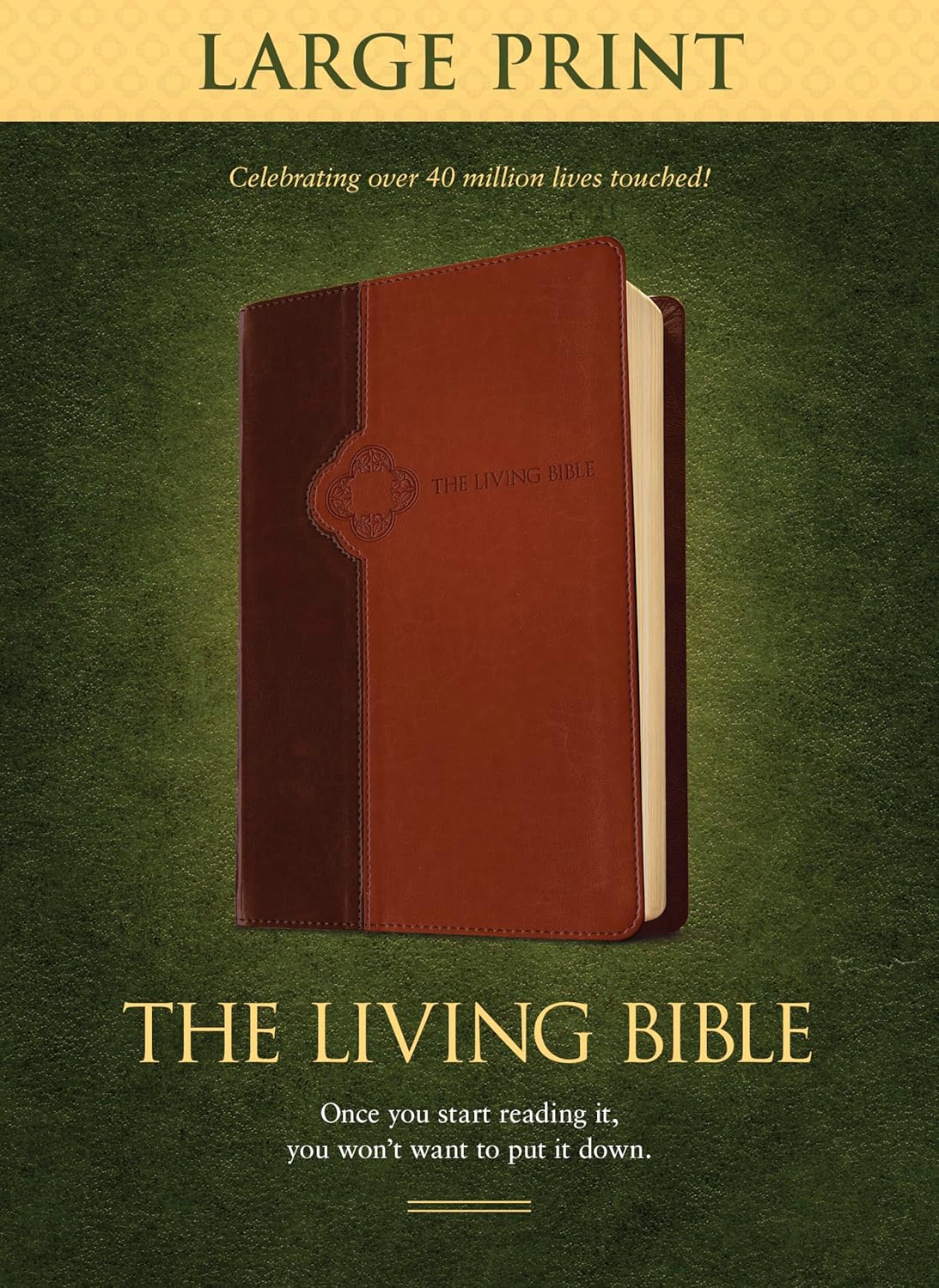 The Living Bible Large Print Edition for Easy Reading and Comfort