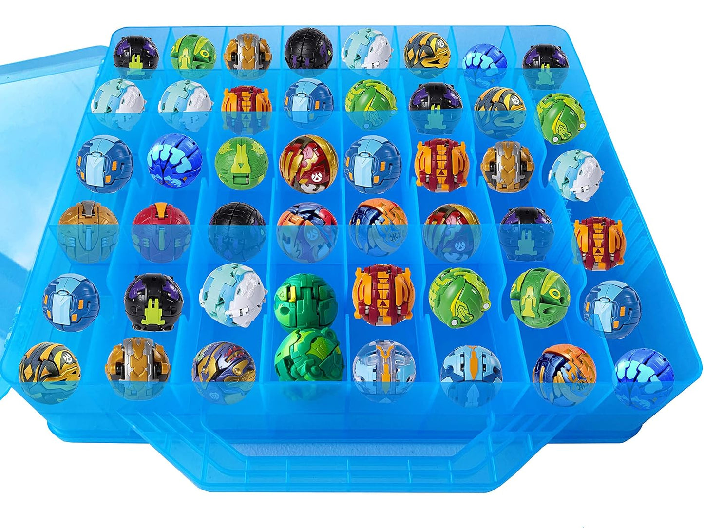 HOME4 Double Sided No BPA Toy Storage Container for Mini Toys
