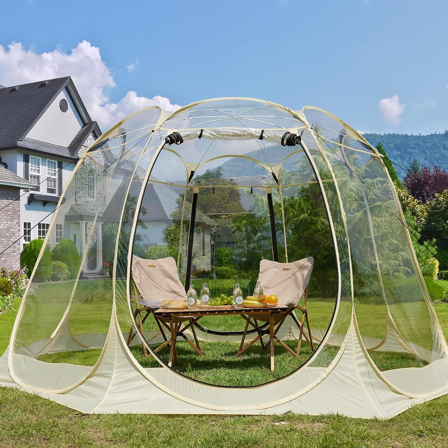 Transparent Bubble Igloo Tent for Winter Camping