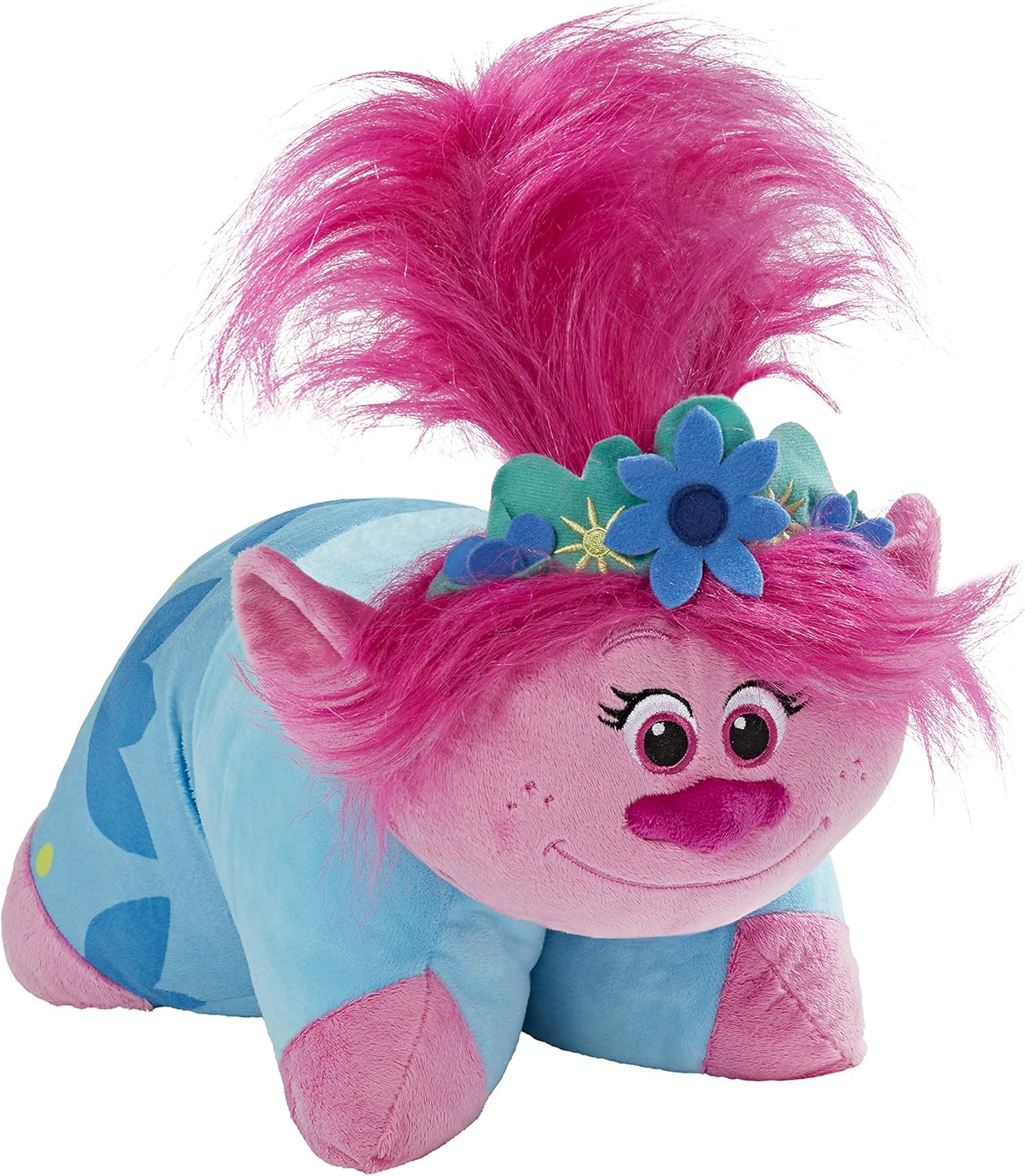 Pillow Pets DreamWorks Poppy Plush Toy for Cozy Comfort