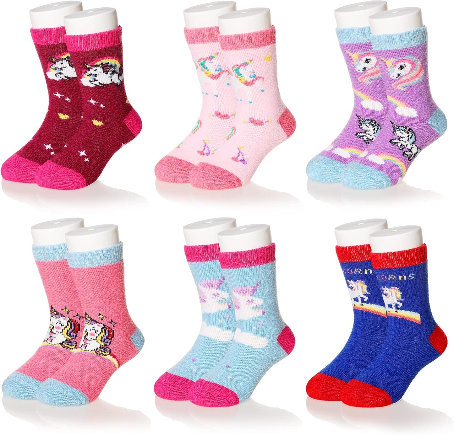 Cozy Winter Wool Socks for Kids