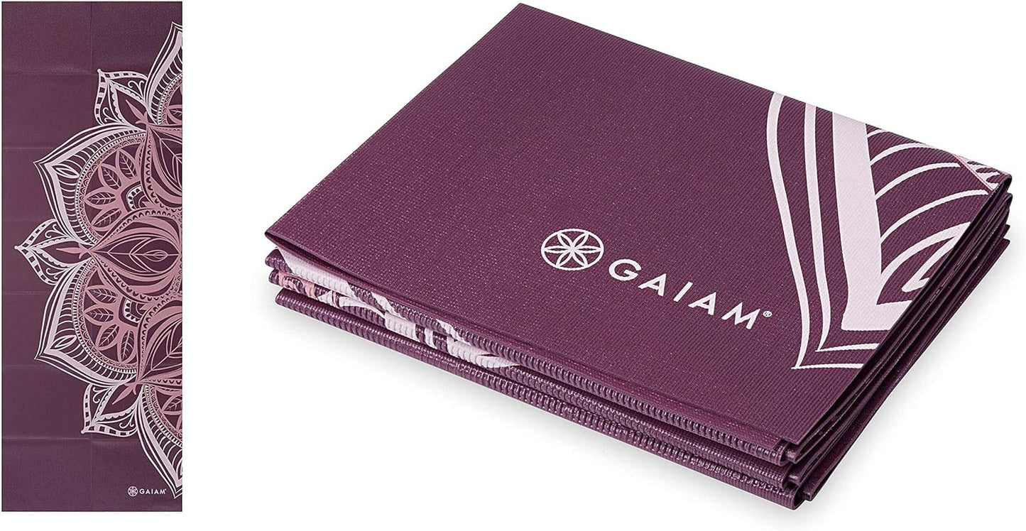 Folding Yoga Mat for On-the-Go Zen!