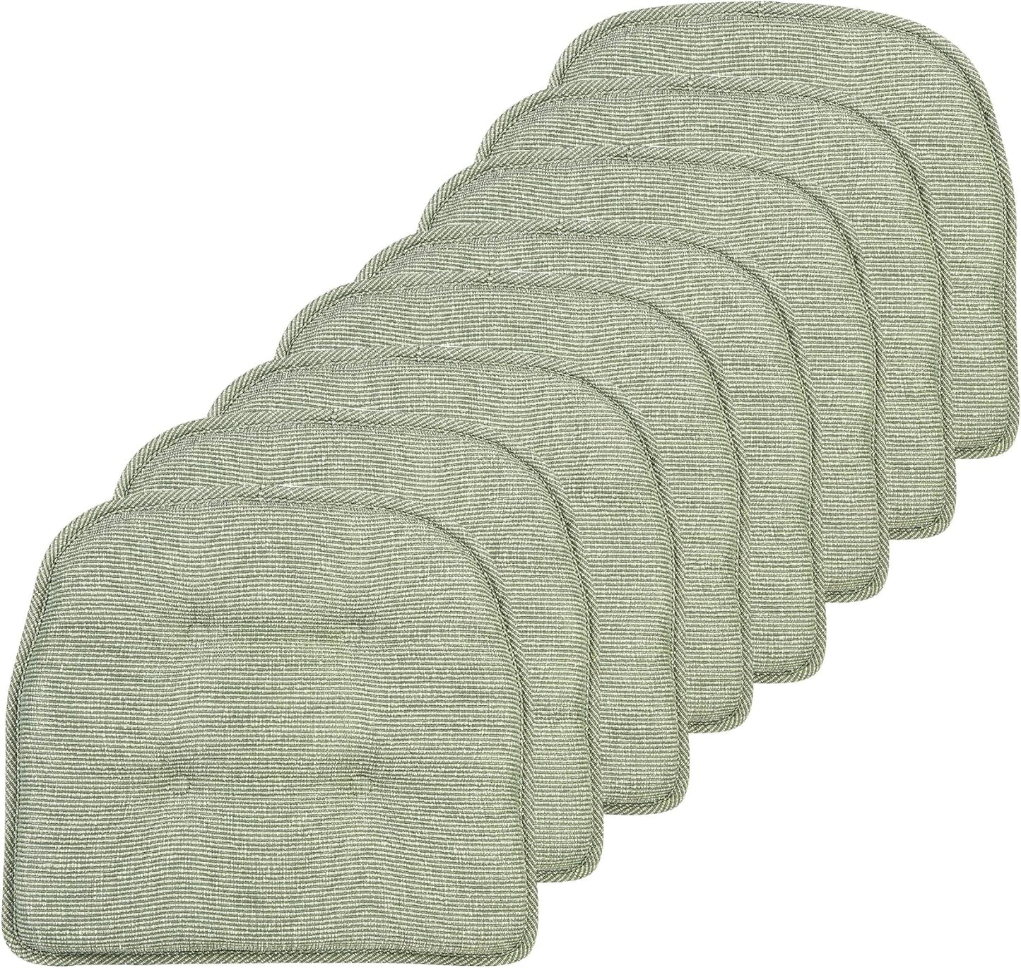 Klear Vu Omega Non-Slip Chair Cushions for Dining Room Comfort