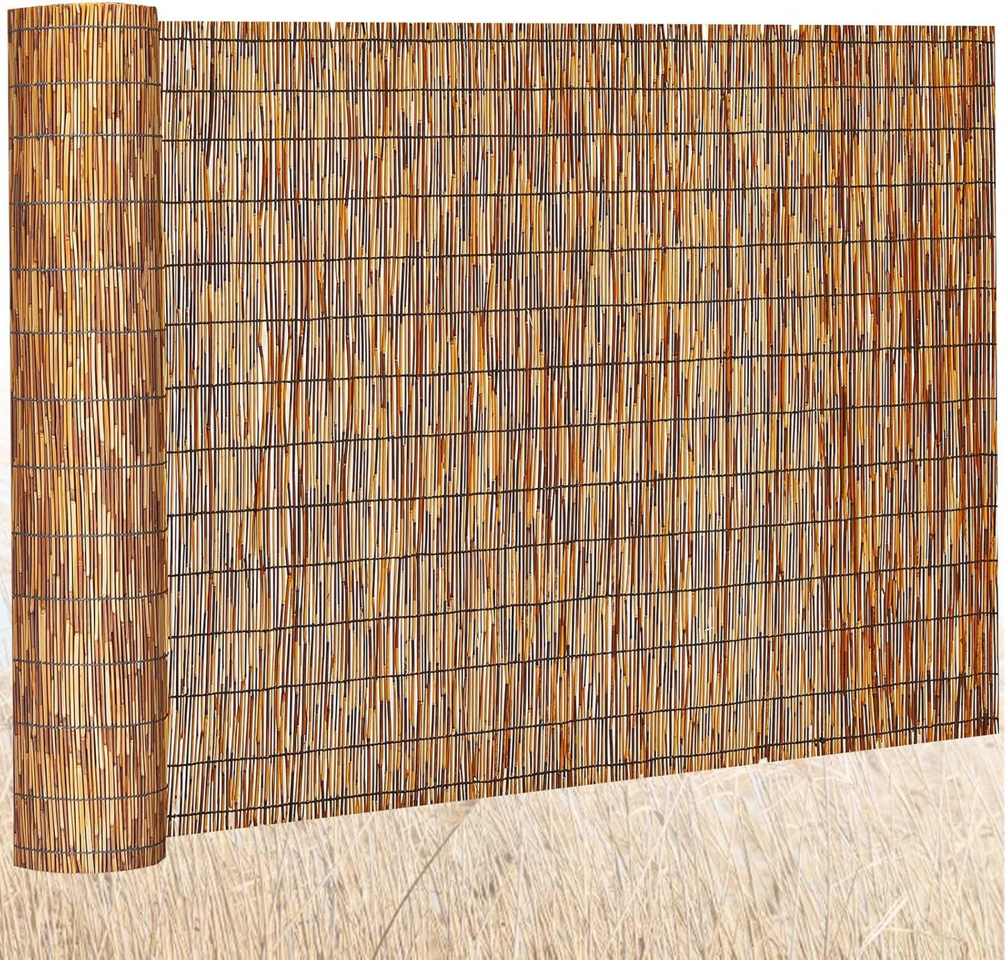 Bamboo Privacy Screen for Garden and Patio by Barydat