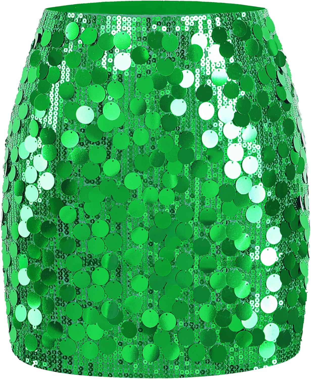 MANER Women's Sequin Skirt for Night Out and Party Events